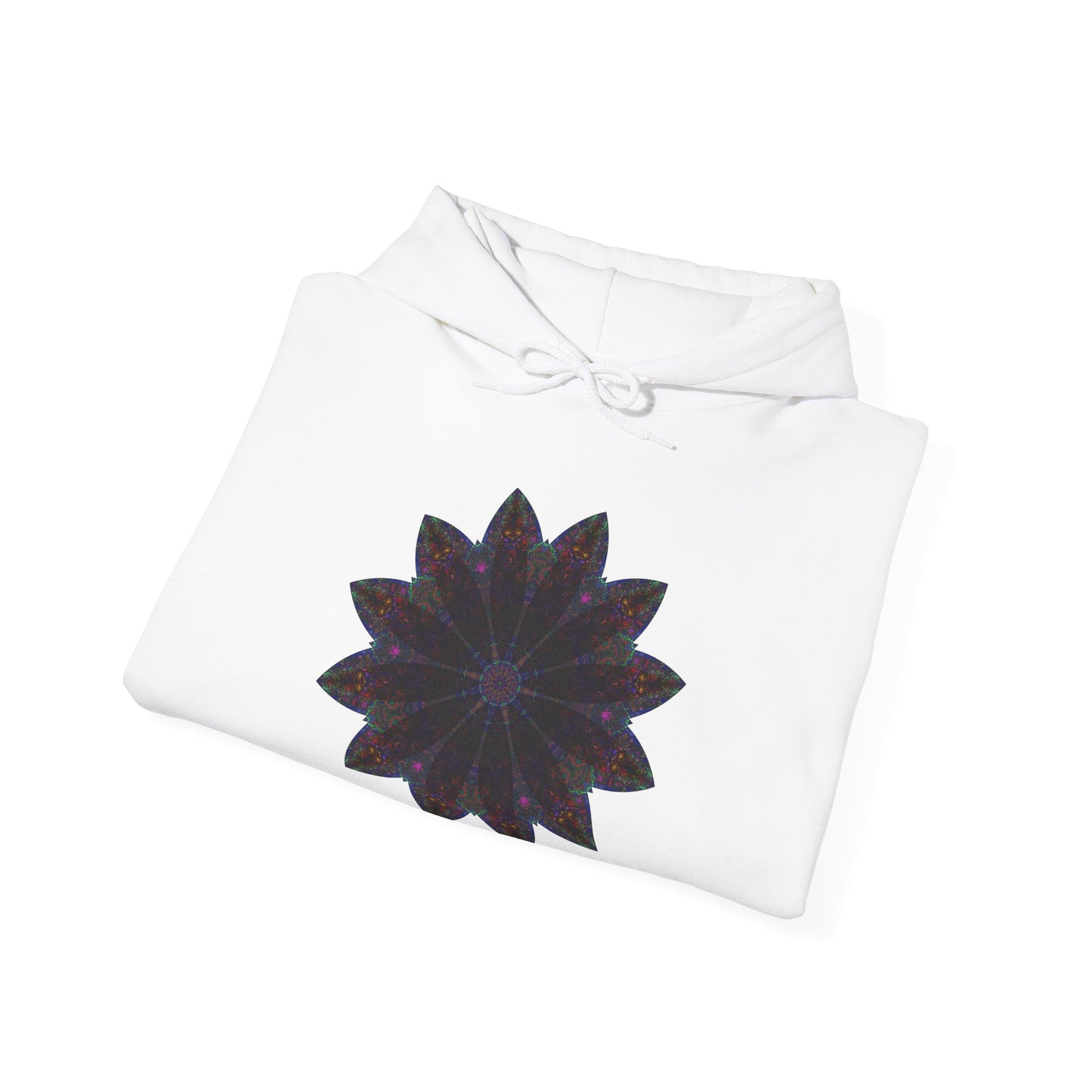 Unisex Heavy Blend™ Hooded Sweatshirt - Love Light Mandalas No.25