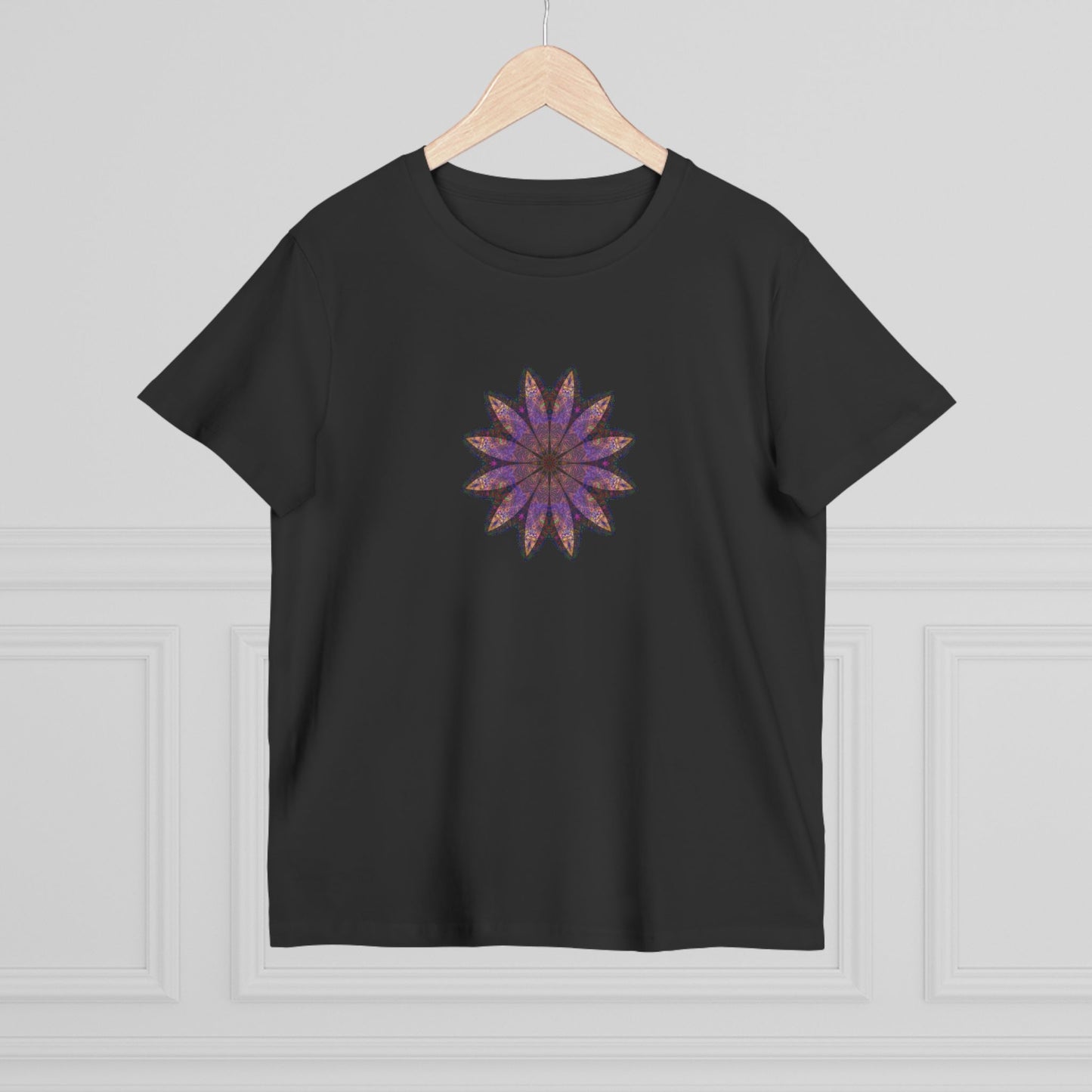 Women’s Maple Tee - Love Light Mandalas No.23