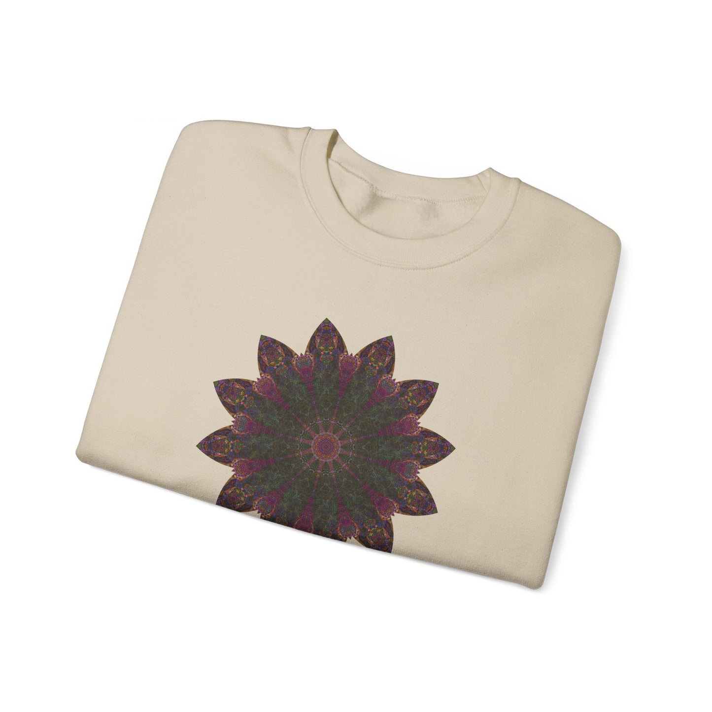 Unisex Heavy Blend™ Crewneck Sweatshirt - Love Light Mandalas No.7