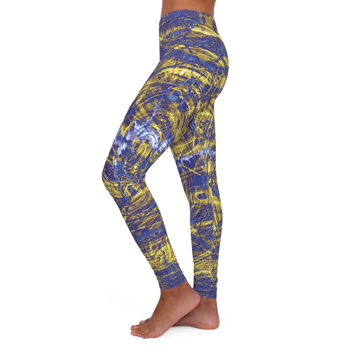 Spandex Leggings - Love Light Fractals No.1