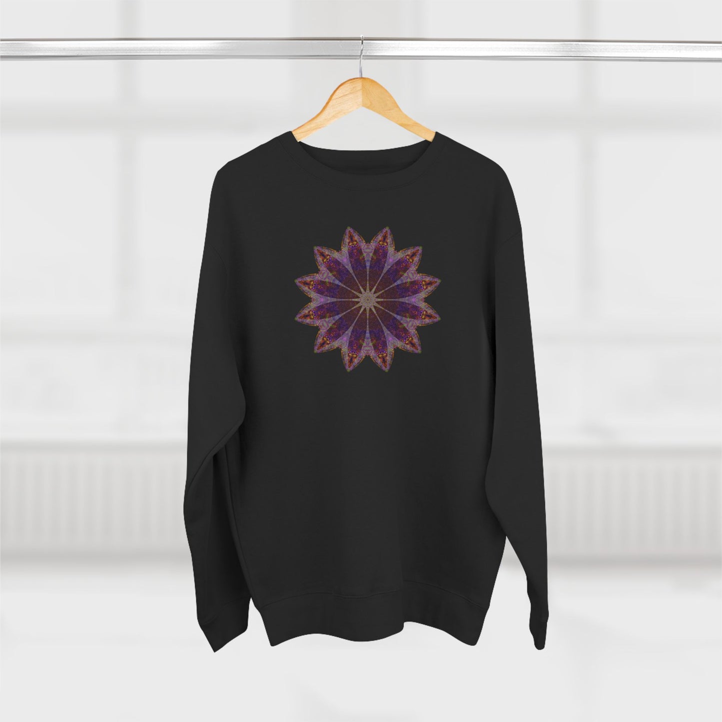 Unisex Crewneck Sweatshirt - Love Light Mandalas No.11