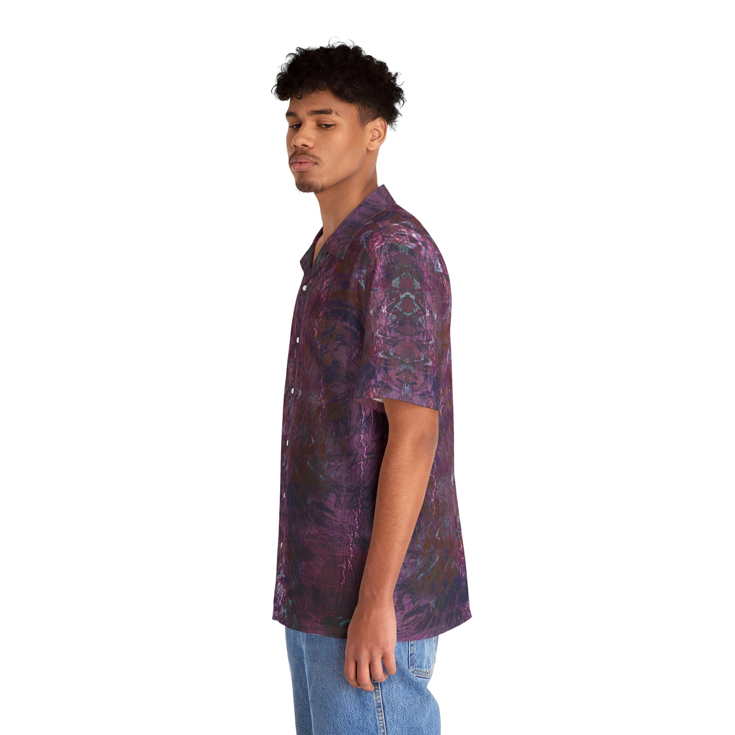 Hawaiian Shirt - Love Light Fractals No.6