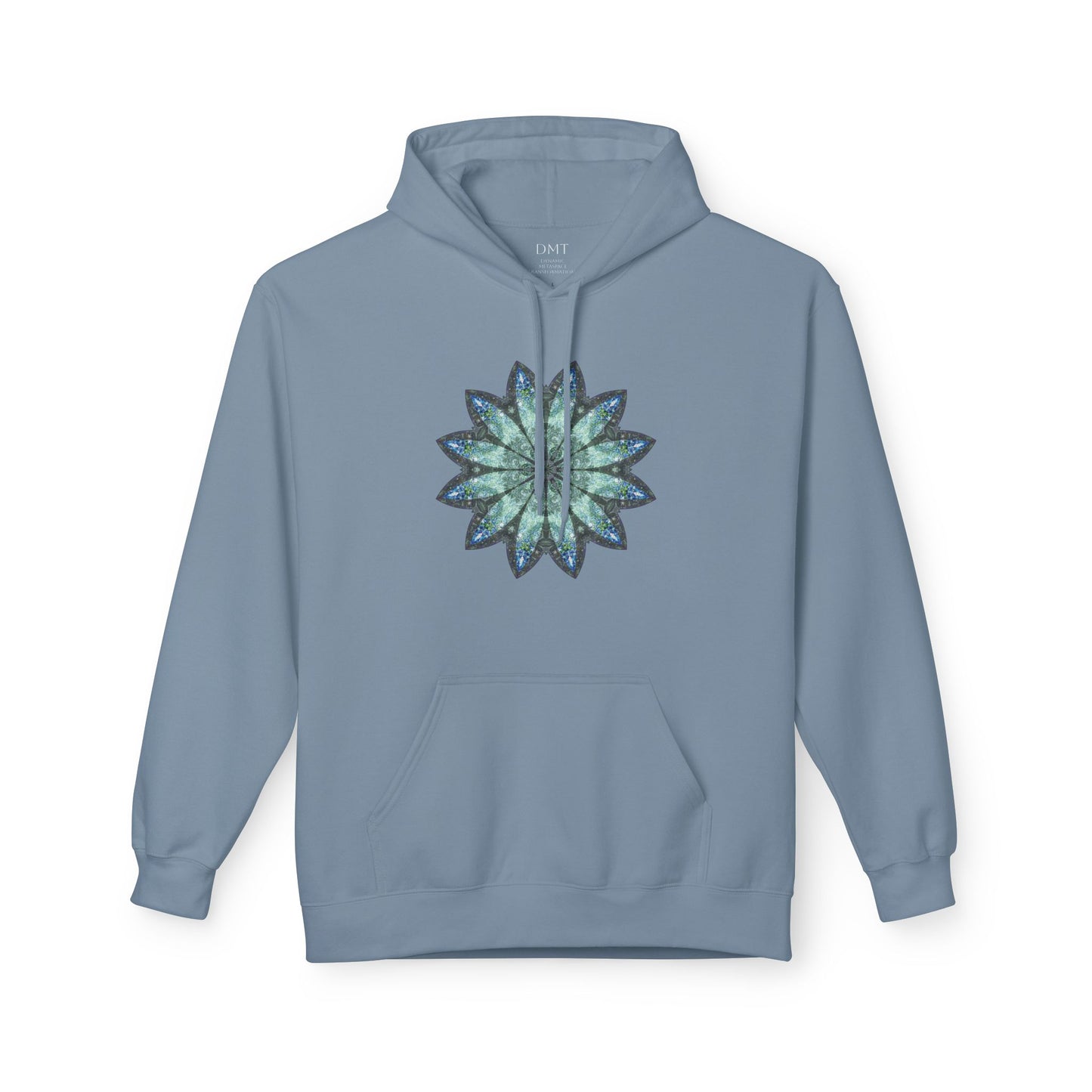 Unisex Midweight Softstyle Fleece Hoodie - Love Light Mandalas No.20