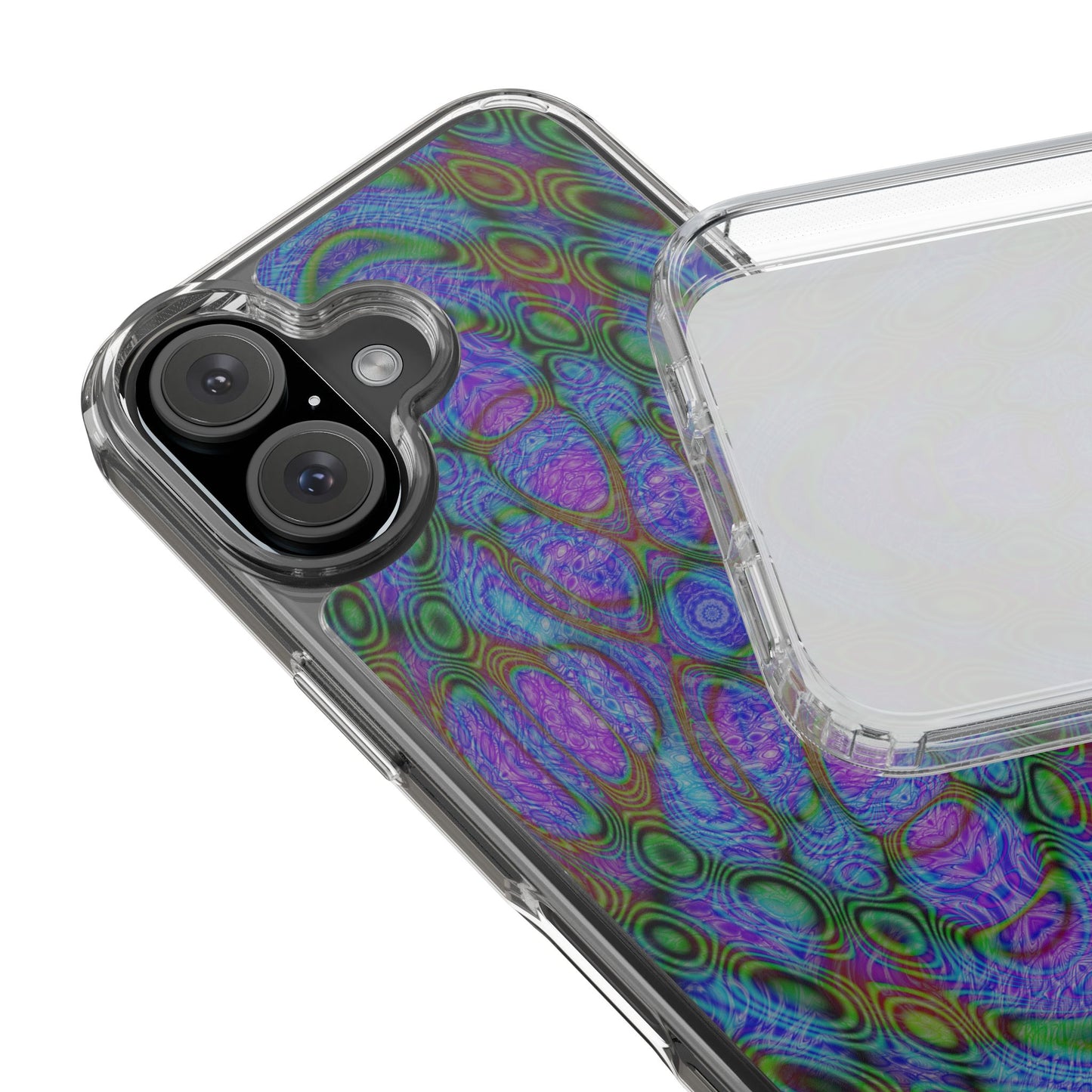 iPhone 16 Clear Case – DMT Seer No.17