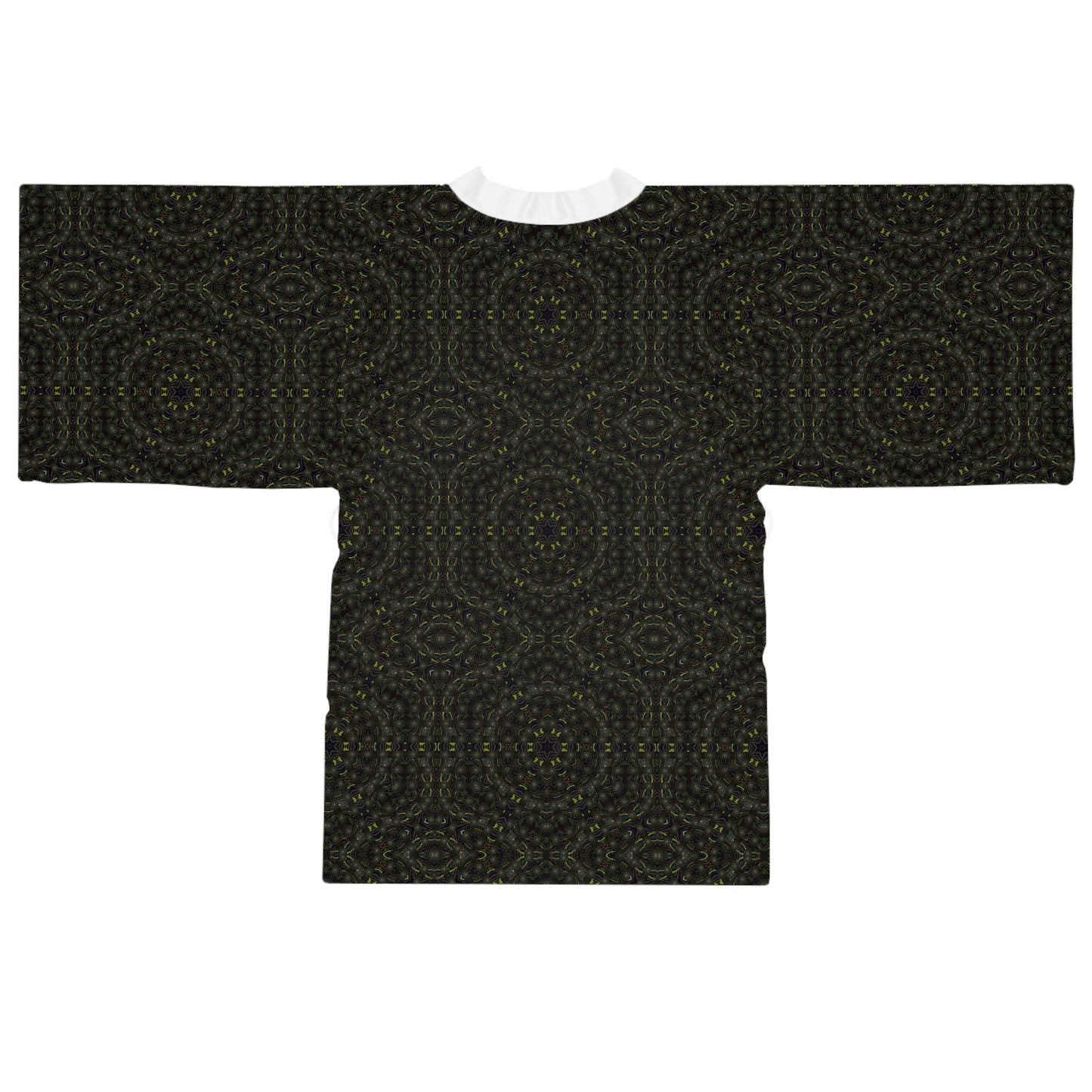 Long Sleeve Kimono Robe - P5 Kaleidoscopic No.3