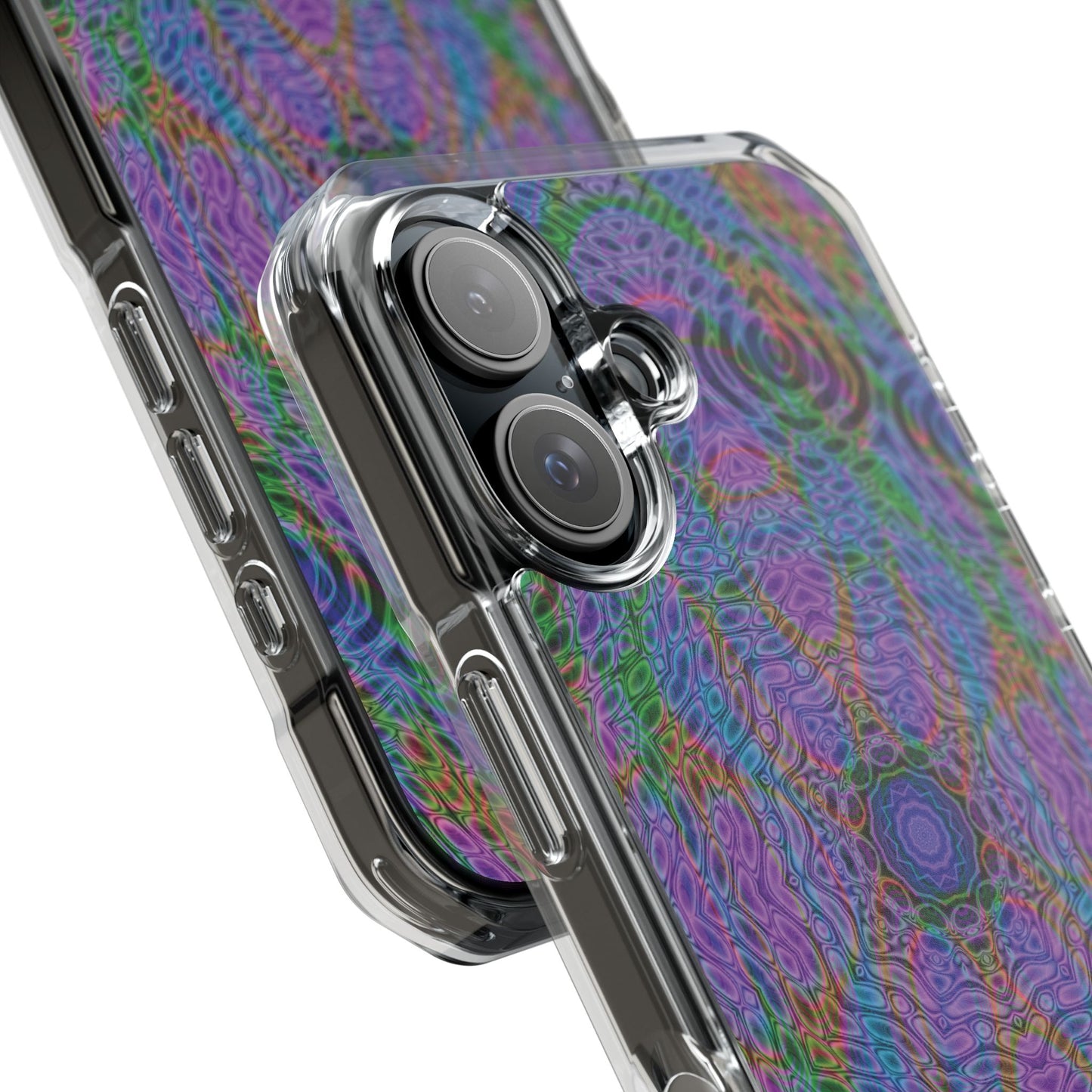 iPhone 16 Magnetic Clear Impact Case - DMT Seer No.21