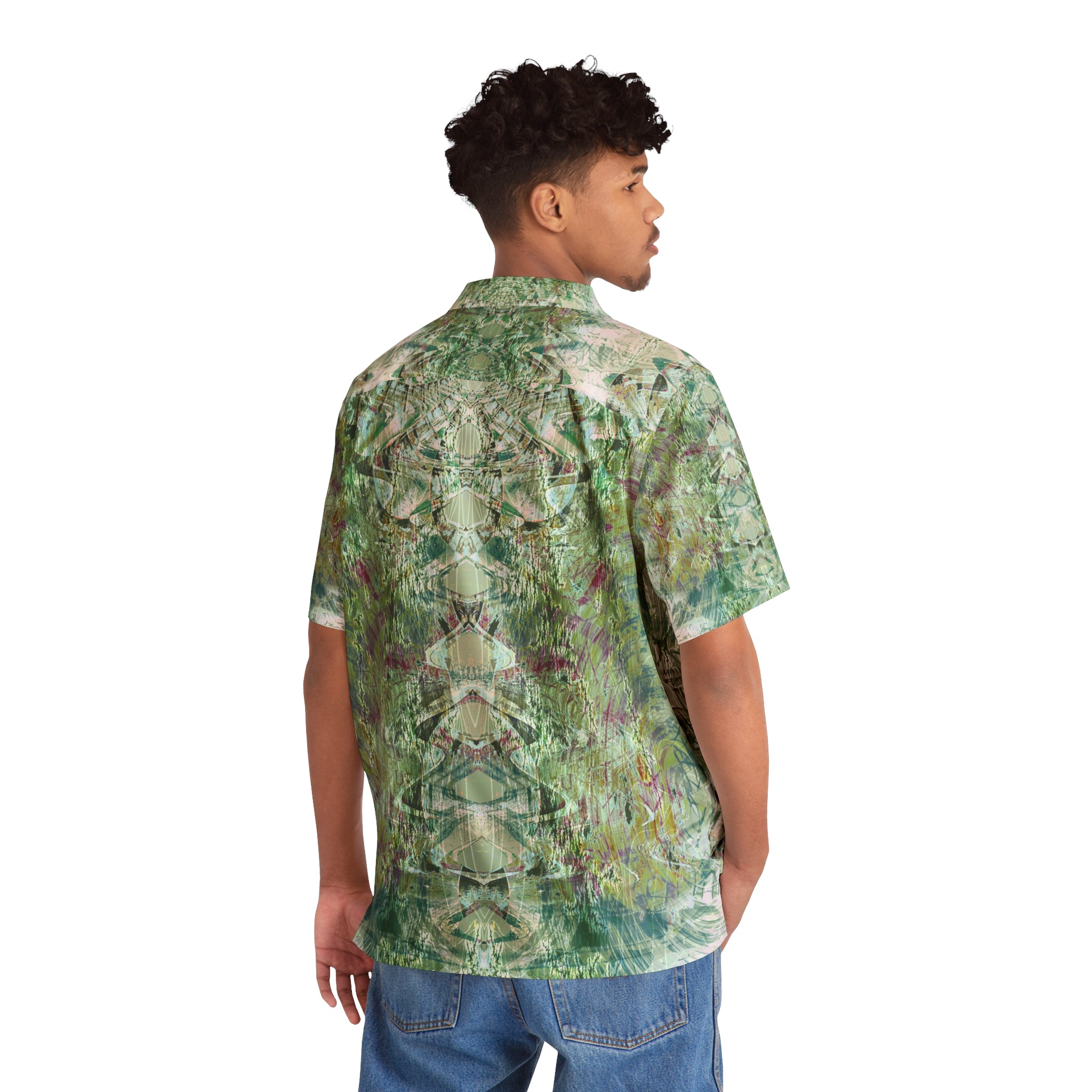 Hawaiian Shirt - Love Light Fractals No.7
