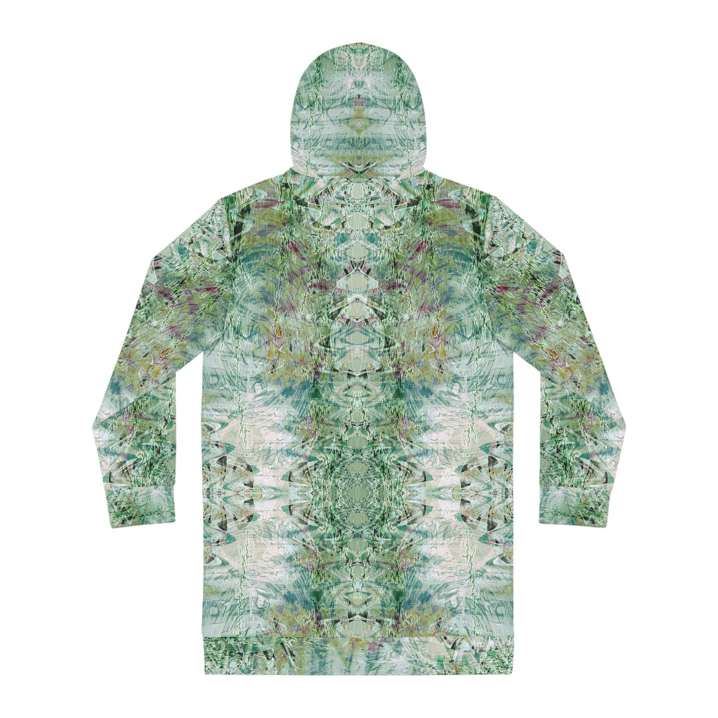 Women's Hoodie Dress - Love Light Fractals No.7