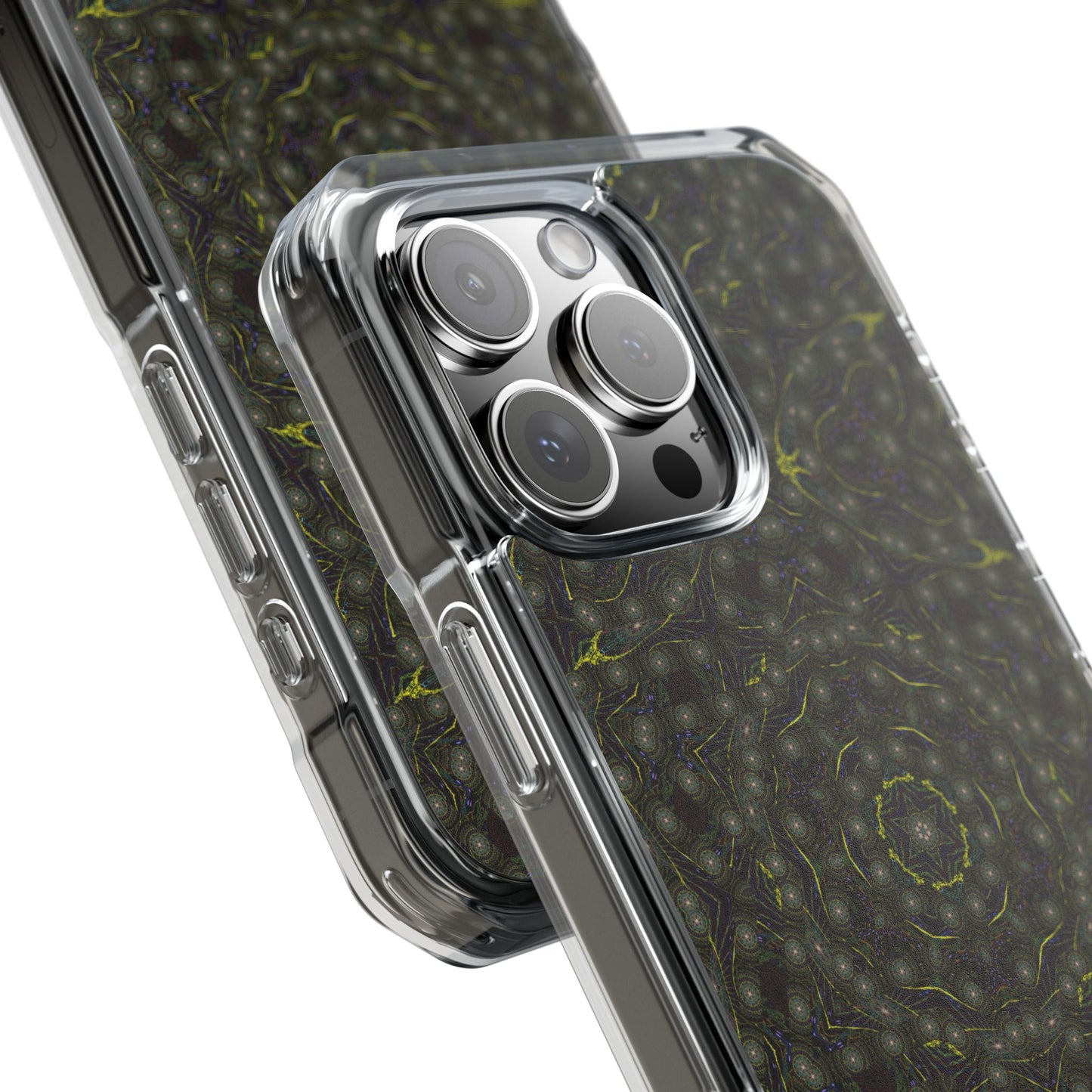iPhone 16 Magnetic Clear Impact Case - P5 Kaleidoscopic No.2