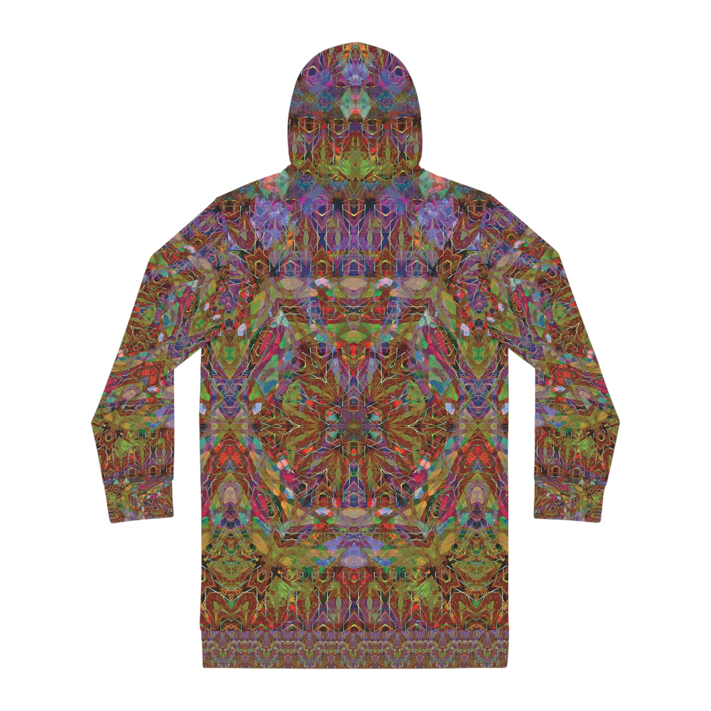 Women's Hoodie Dress - Mandala Series No.15