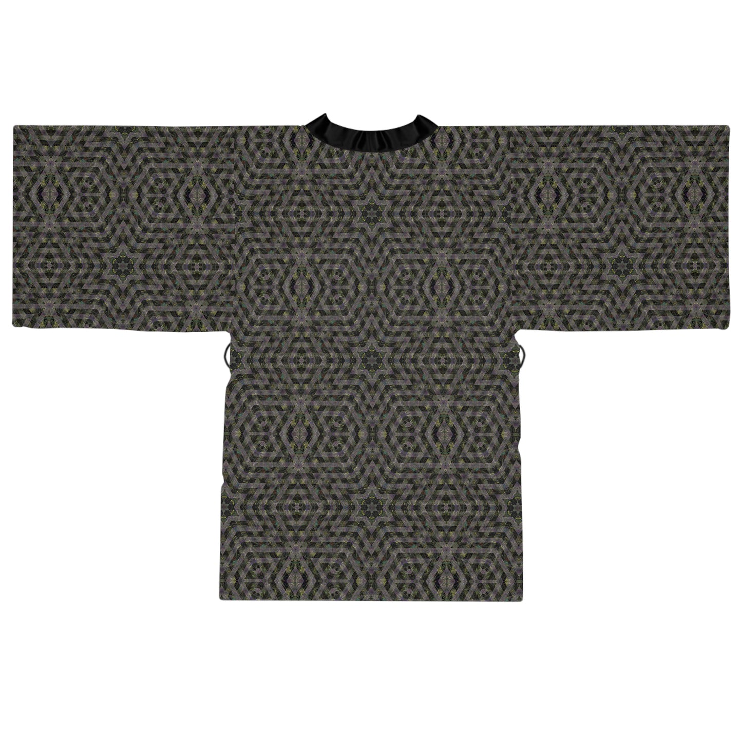 Long Sleeve Kimono Robe - P5 Kaleidoscopic No.6