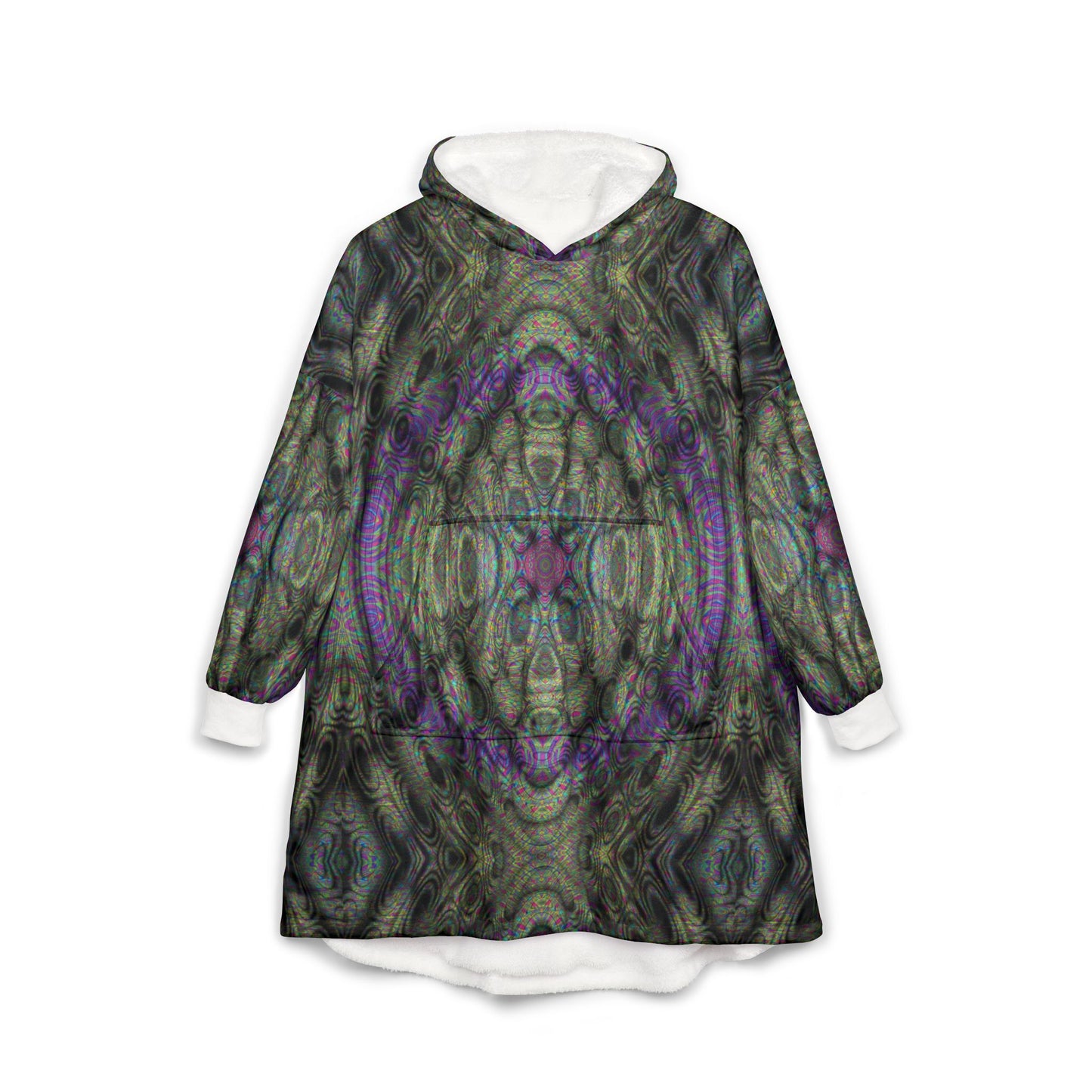 Unisex Hooded Blanket - DMT Seer No. 16