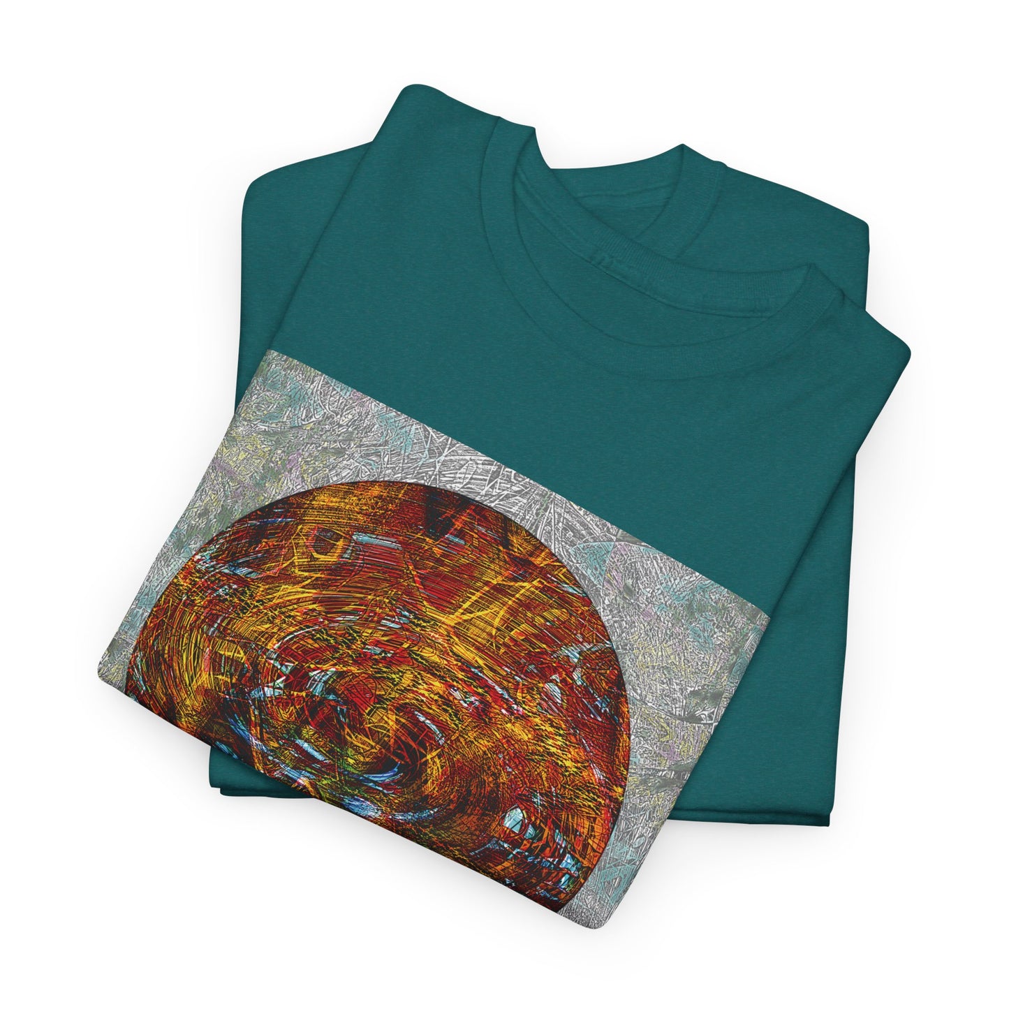 Unisex Heavy Cotton Tee - DMT Spheres No.1