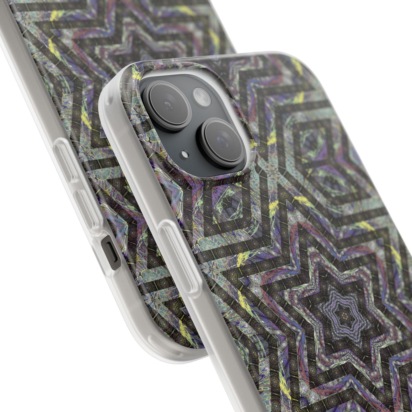 iPhone 15 Flexi Case - P5 Kaleidoscopic No.1