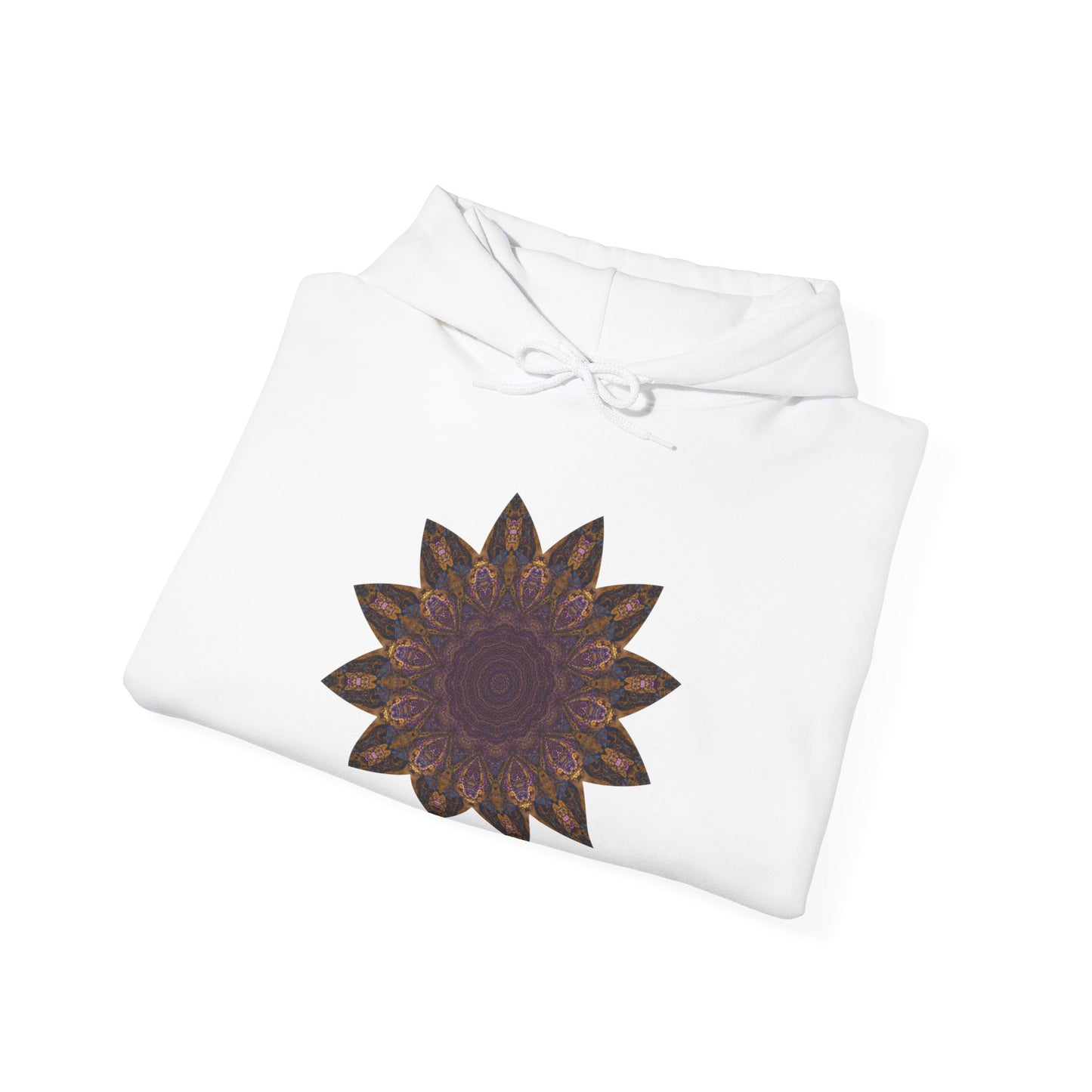 Unisex Heavy Blend™ Hooded Sweatshirt - Love Light Mandalas No.1