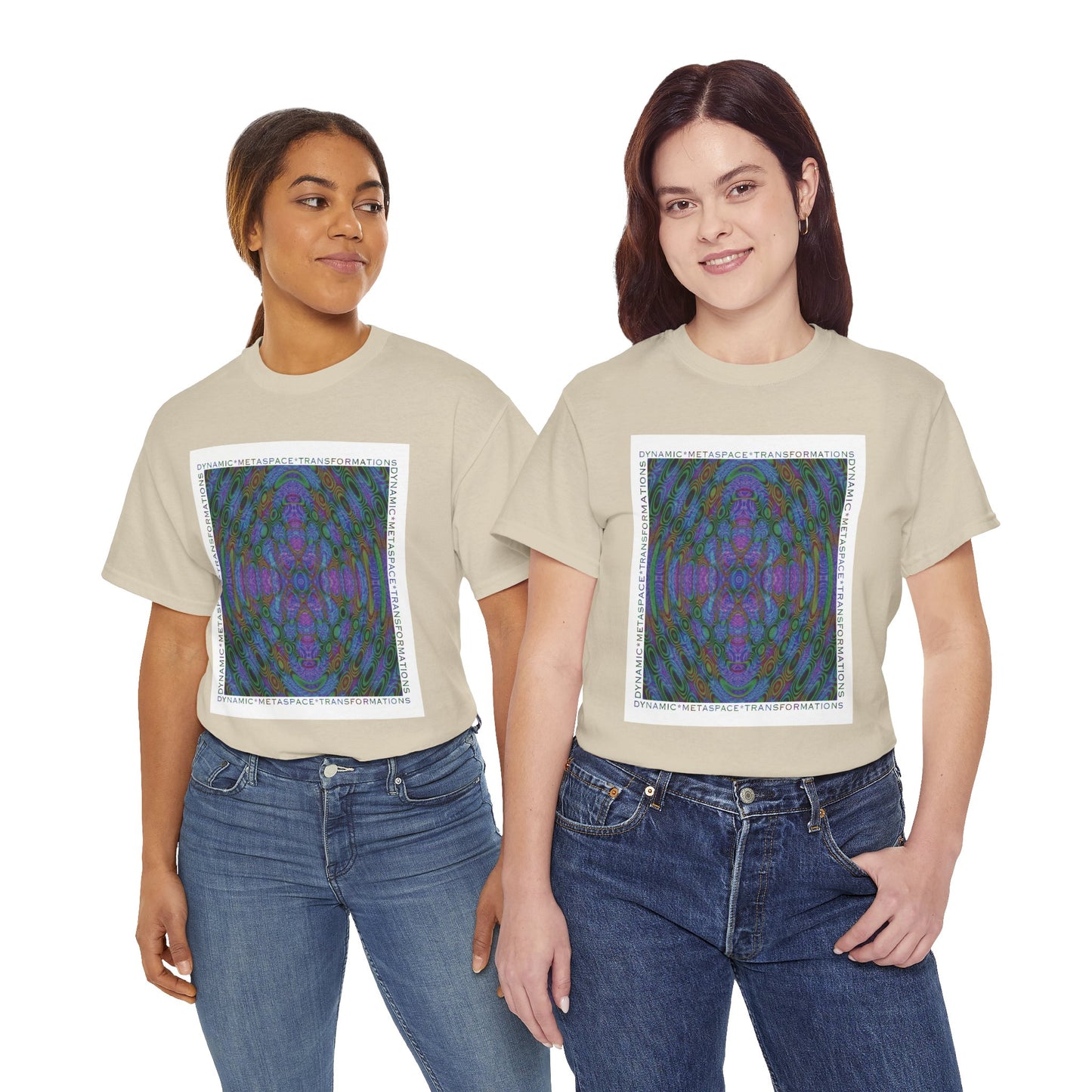 Unisex Heavy Cotton Tee - DMT Seer No.17
