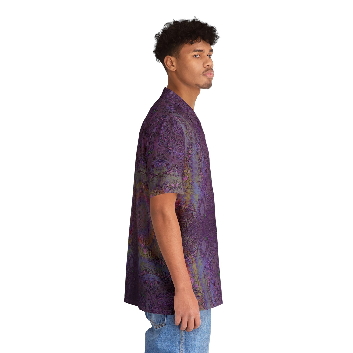 Hawaiian Shirt - Love Light Fractals No.13