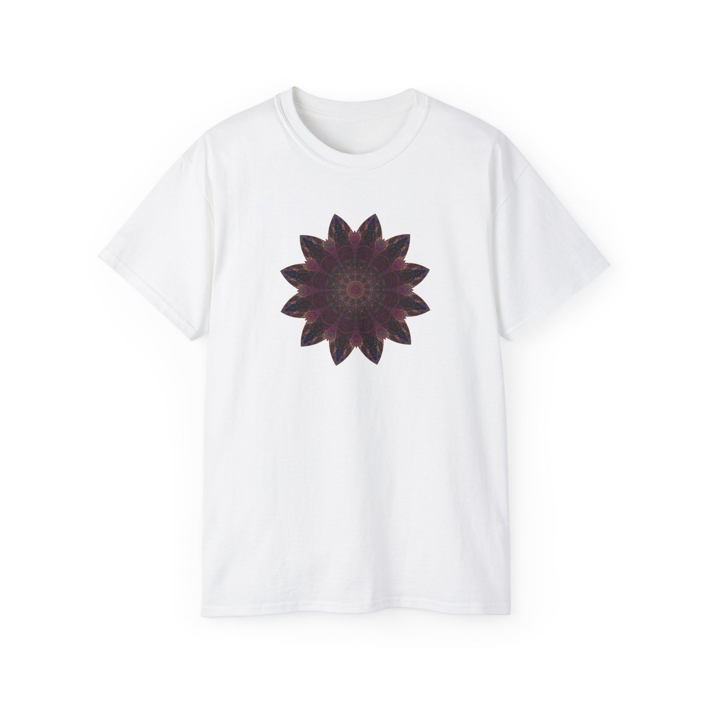 Unisex Ultra Cotton Tee - Love Light Mandalas No.8