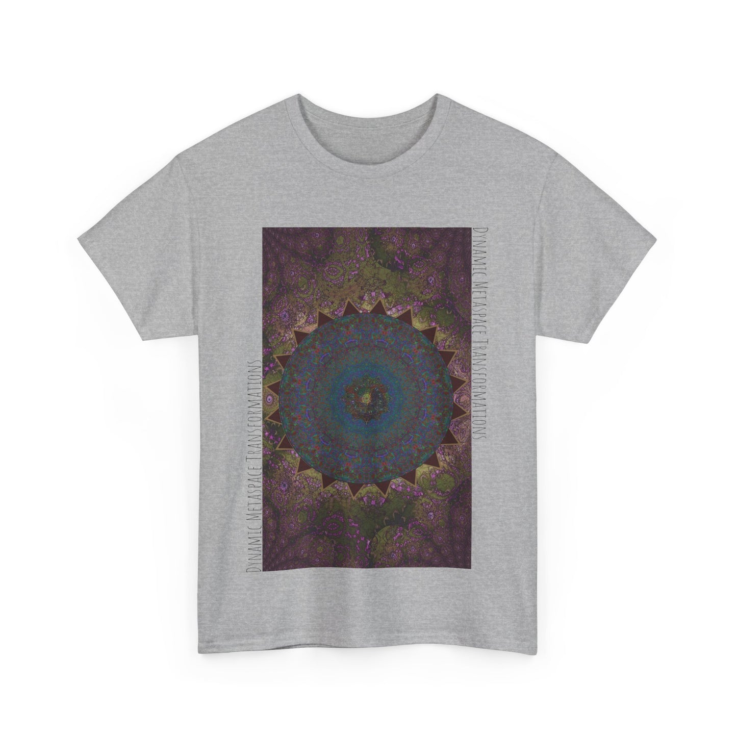 Unisex Heavy Cotton Tee - Love Light Spheres No. L8S1
