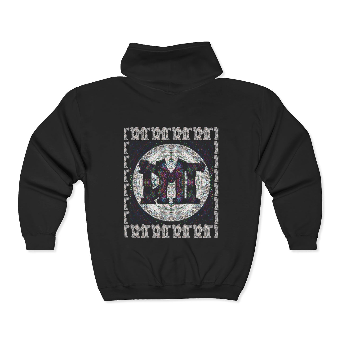 Unisex Heavy Blend™ Full Zip Hooded Sweatshirt - DMT Scribe No.3