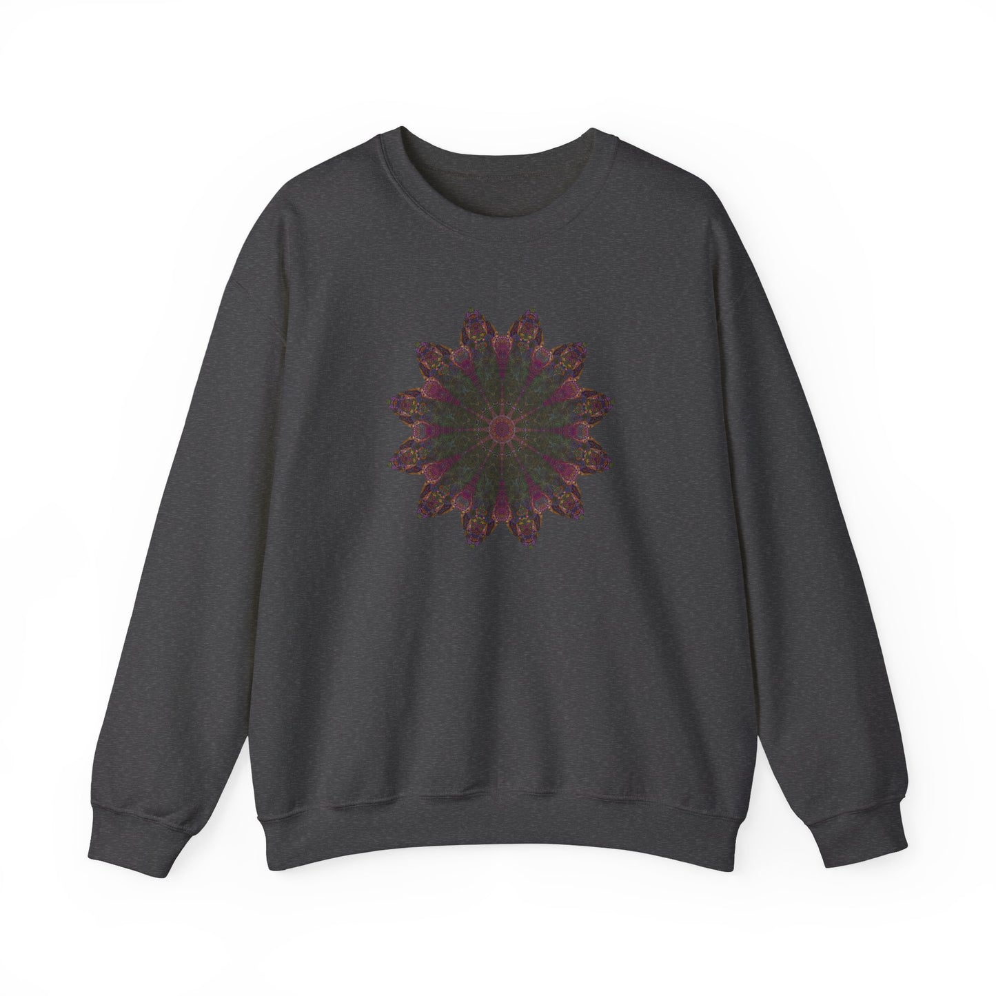 Unisex Heavy Blend™ Crewneck Sweatshirt - Love Light Mandalas No.7