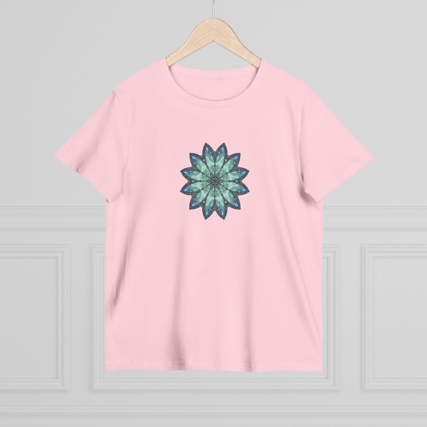 Women’s Maple Tee - Love Light Mandalas No.20