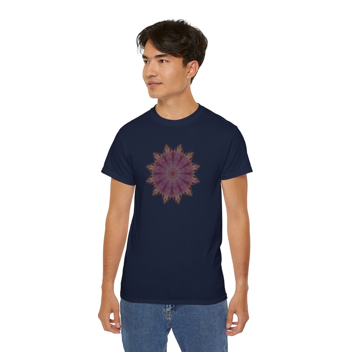 Unisex Ultra Cotton Tee - Love Light Mandalas No.6