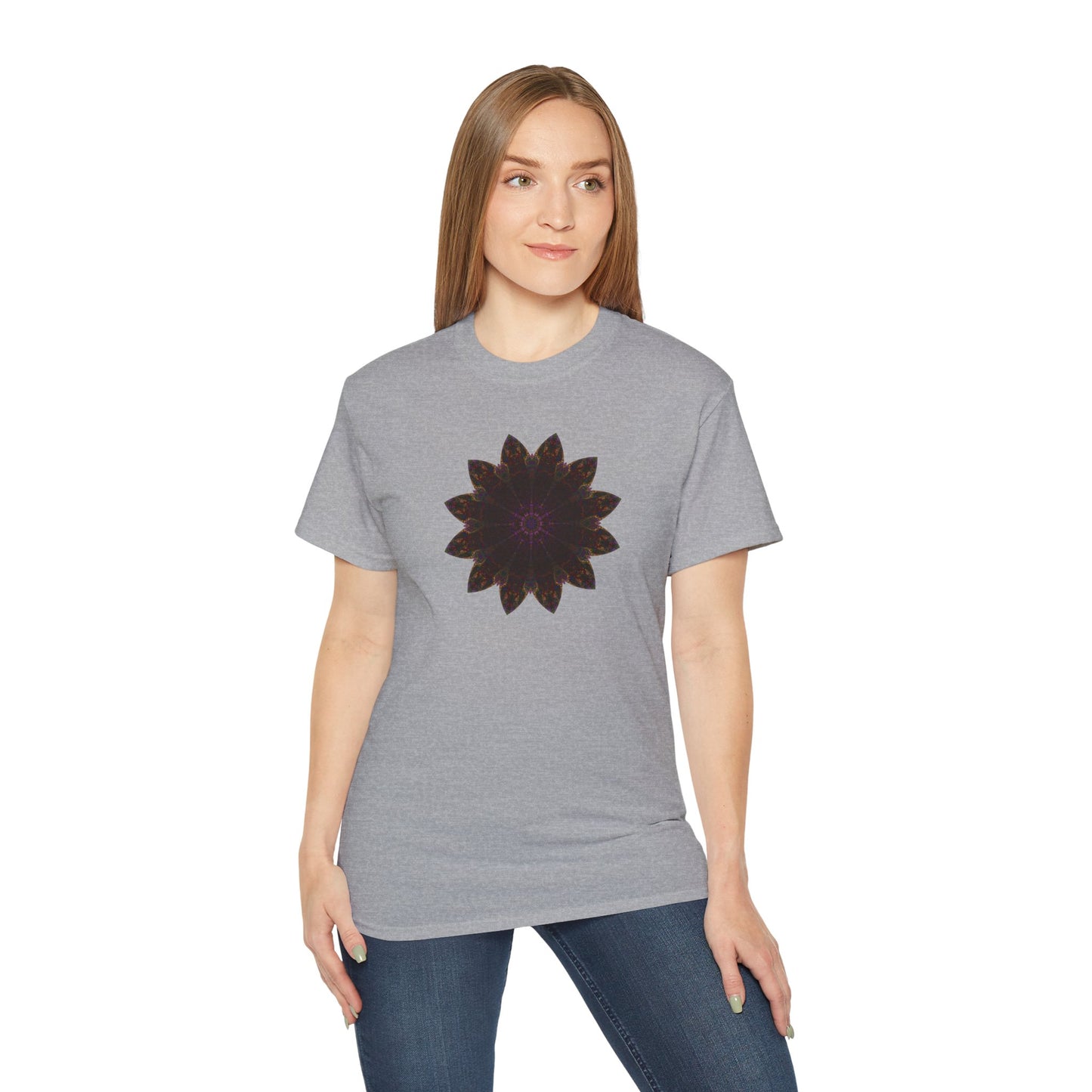 Unisex Ultra Cotton Tee - Love Light Mandalas No.12