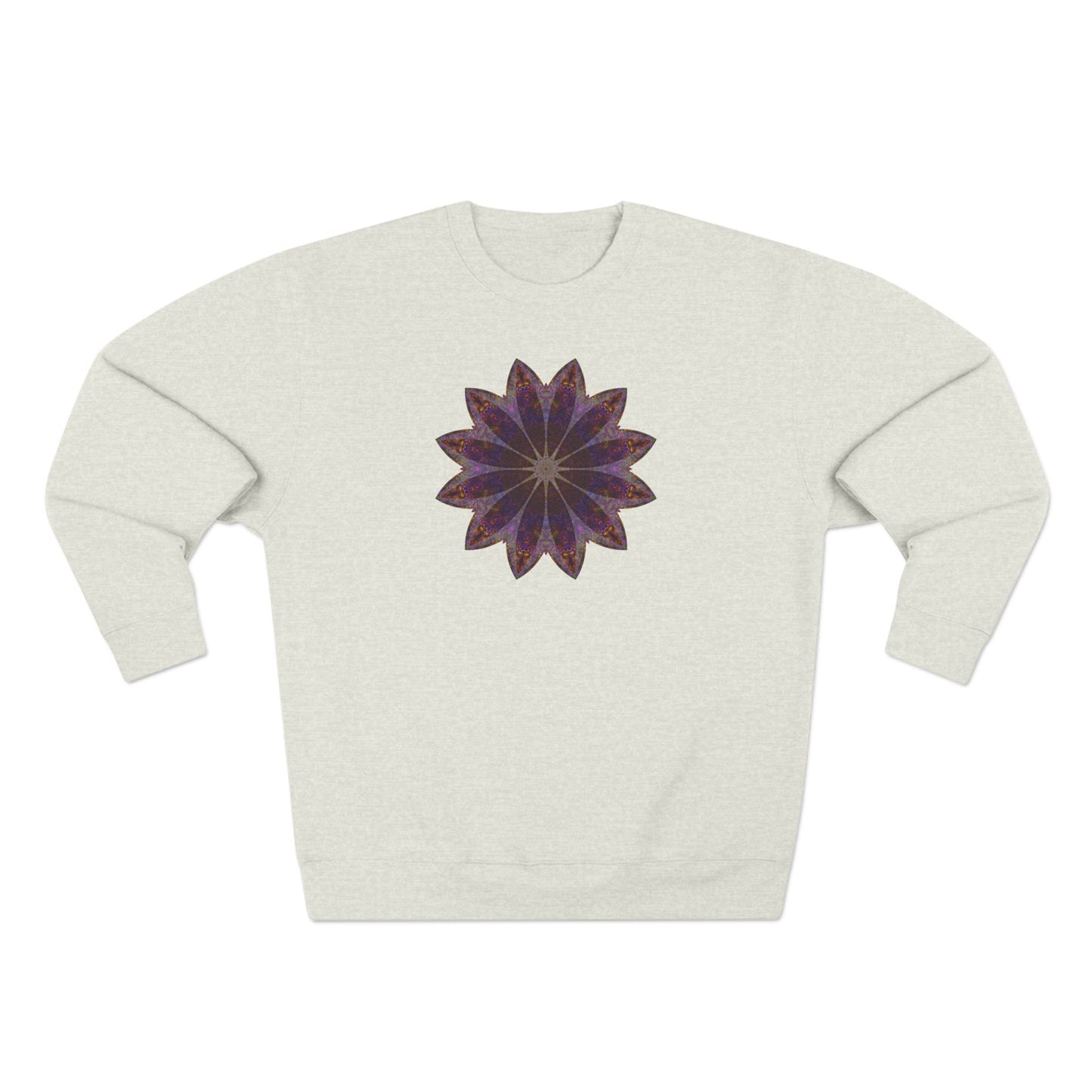 Unisex Crewneck Sweatshirt - Love Light Mandalas No.11