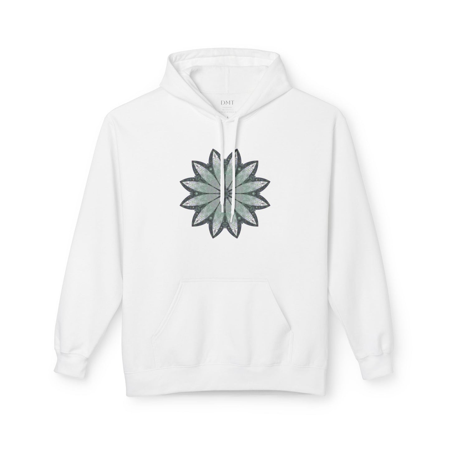 Unisex Midweight Softstyle Fleece Hoodie - Love Light Mandalas No.22