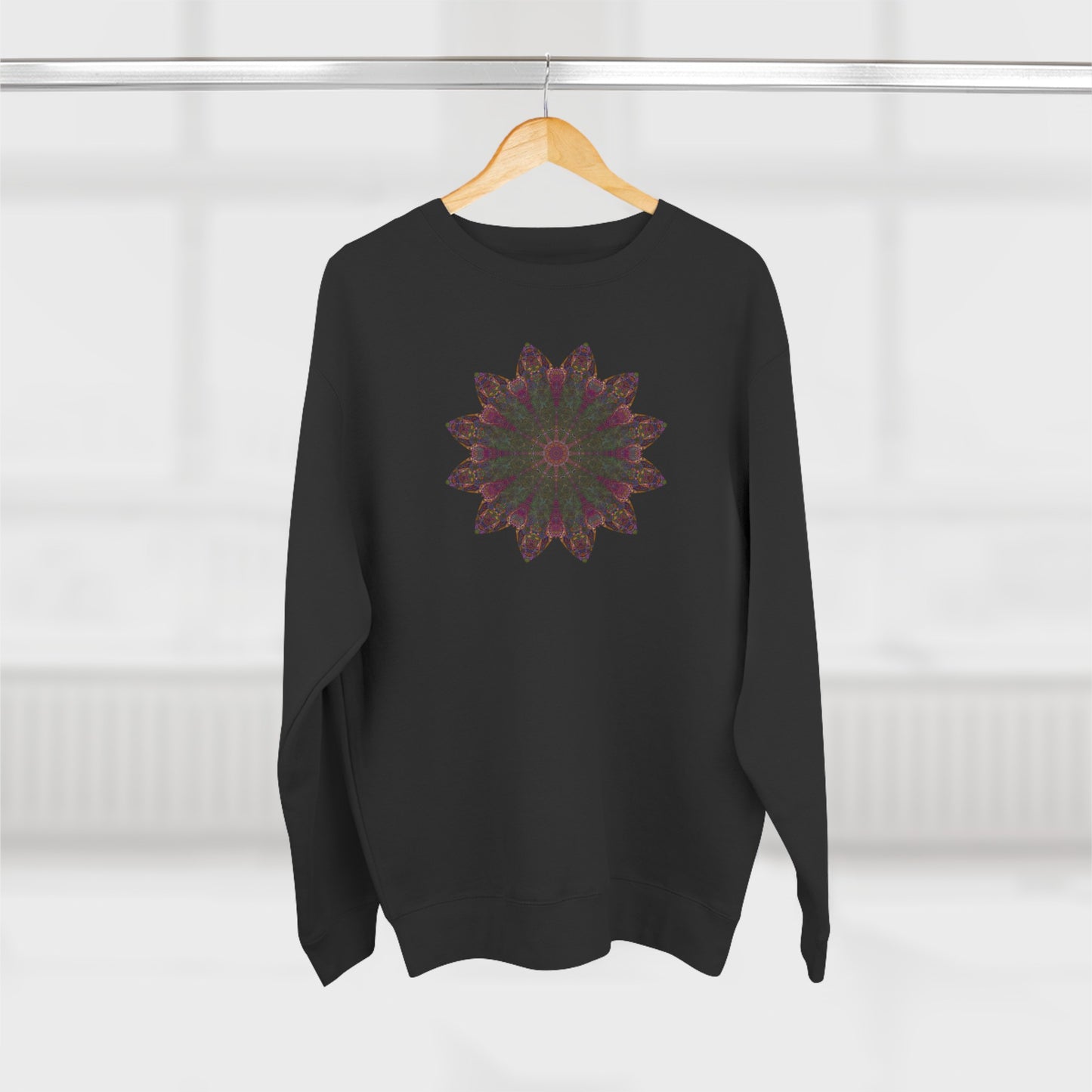 Unisex Crewneck Sweatshirt - Love Light Mandalas No.7