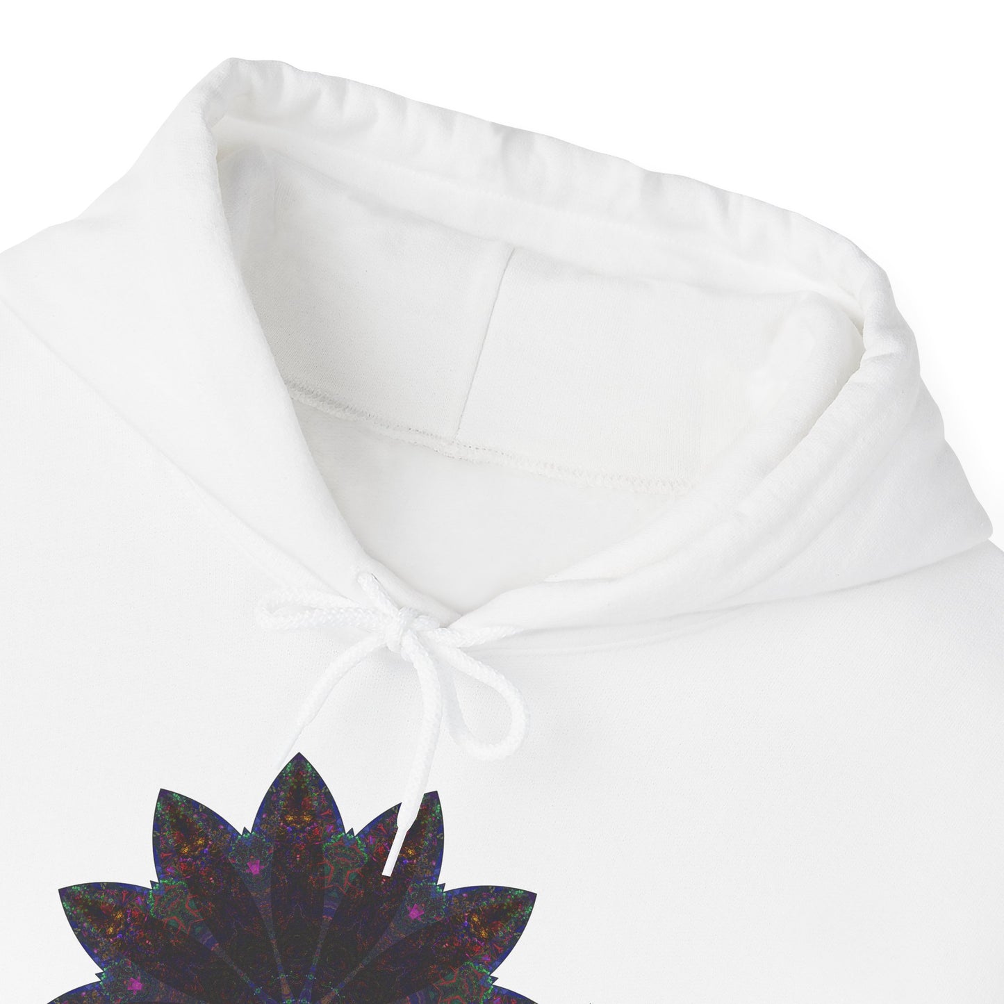 Unisex Heavy Blend™ Hooded Sweatshirt - Love Light Mandalas No.25