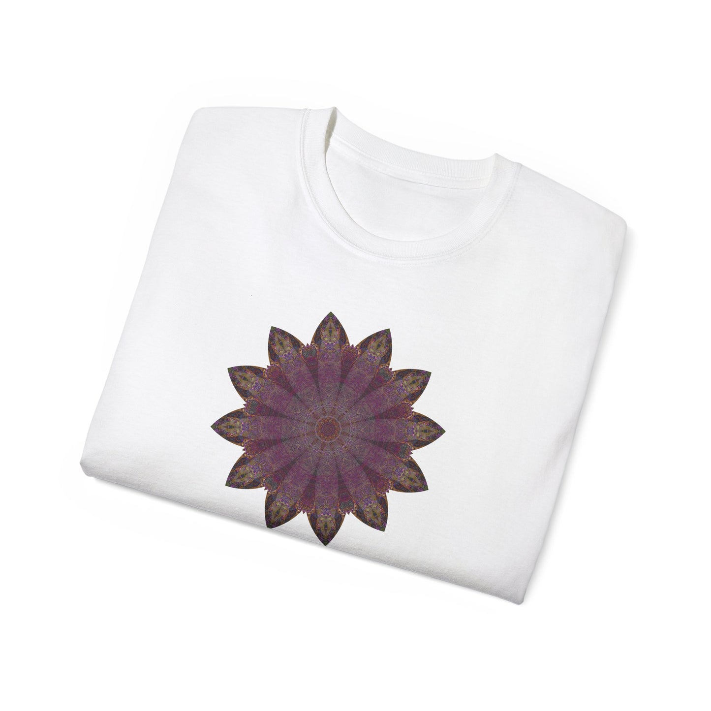 Unisex Ultra Cotton Tee - Love Light Mandalas No.6