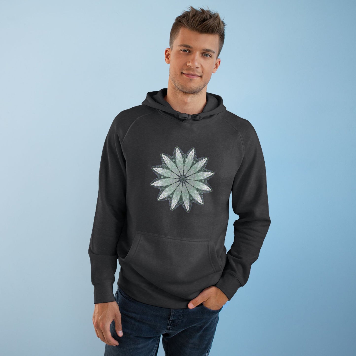 Unisex Supply Hoodie - Love Light Mandalas No.22