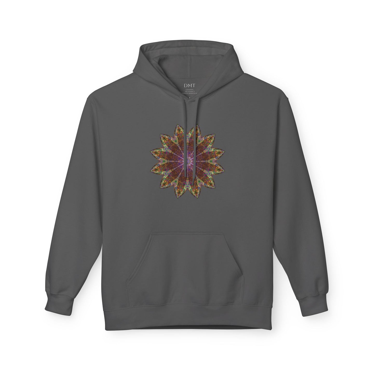 Unisex Midweight Softstyle Fleece Hoodie - Love Light Mandalas No.13