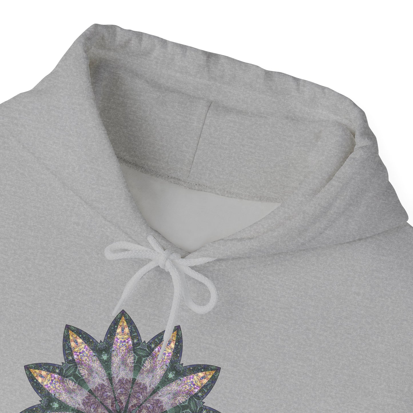 Unisex Heavy Blend™ Hooded Sweatshirt - Love Light Mandalas No.21