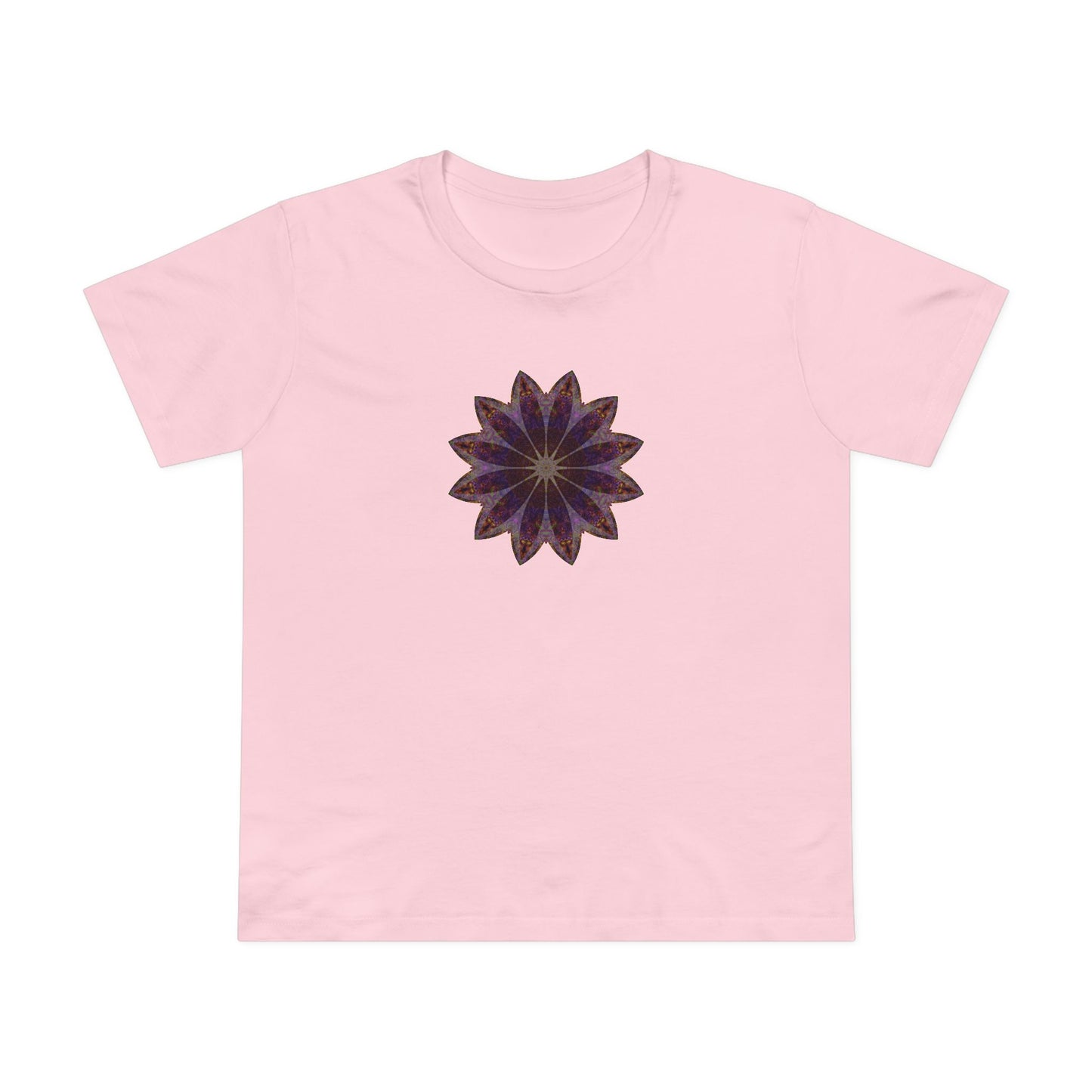 Women’s Maple Tee - Love Light Mandalas No.11