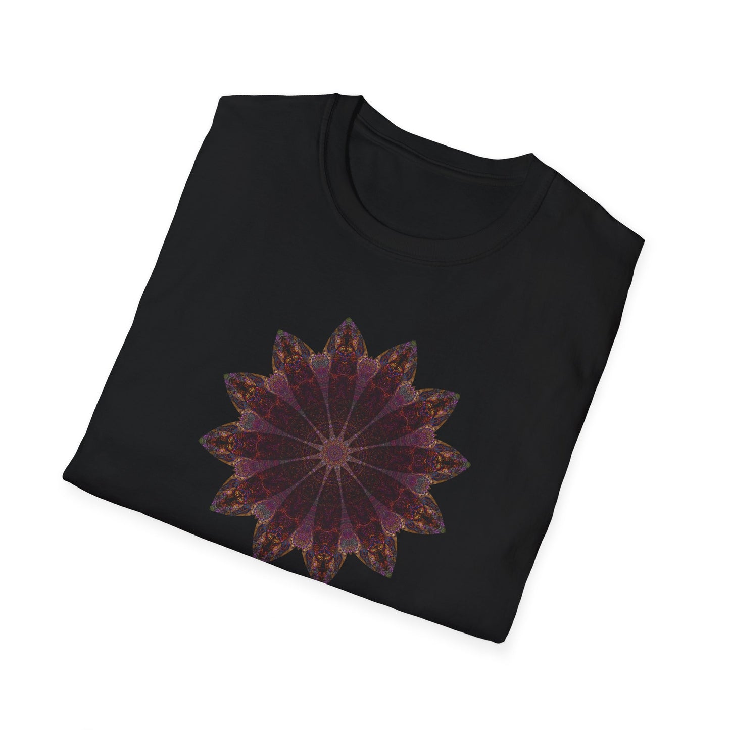 Unisex Softstyle T-Shirt - Love Light Mandalas No.5
