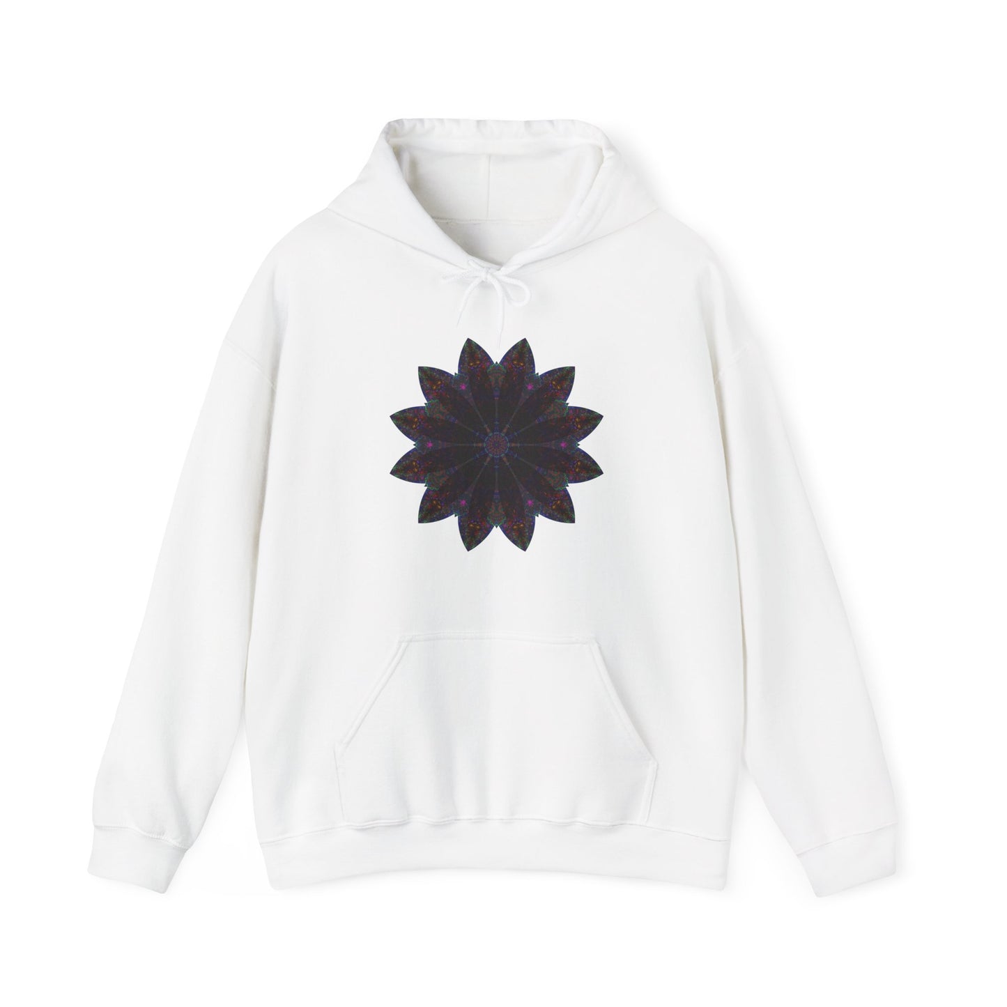 Unisex Heavy Blend™ Hooded Sweatshirt - Love Light Mandalas No.25