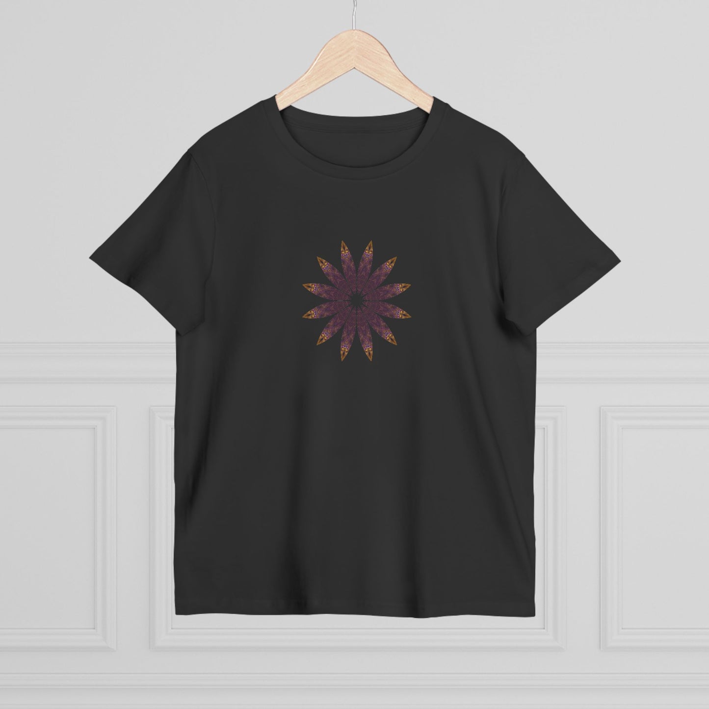 Women’s Maple Tee - Love Light Mandalas No.2