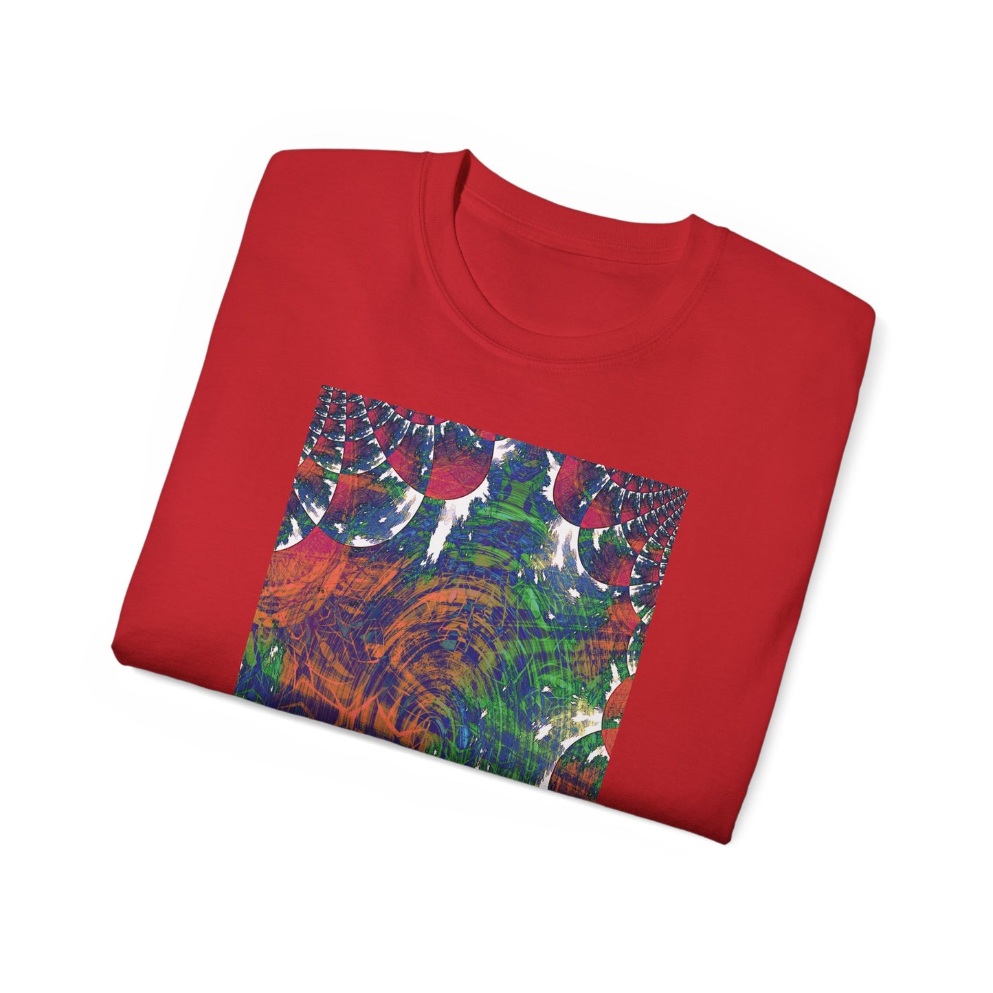 Unisex Ultra Cotton Tee - Love Light Fractals No.2