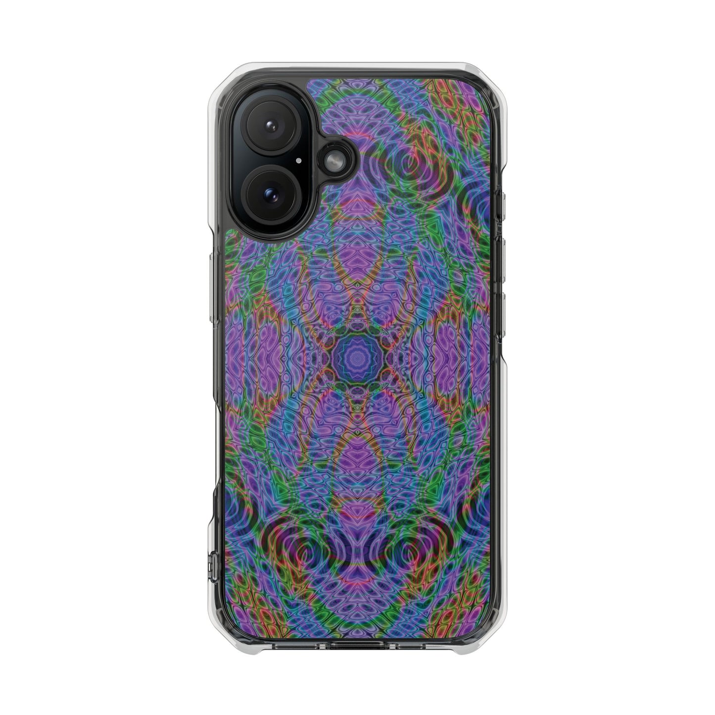 iPhone 16 Magnetic Clear Impact Case - DMT Seer No.21