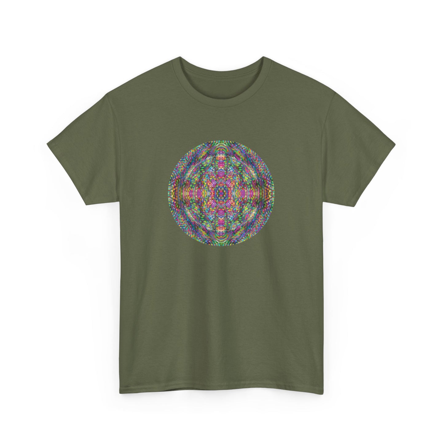 Unisex Heavy Cotton Tee - DMT Scribe Spheres No.4