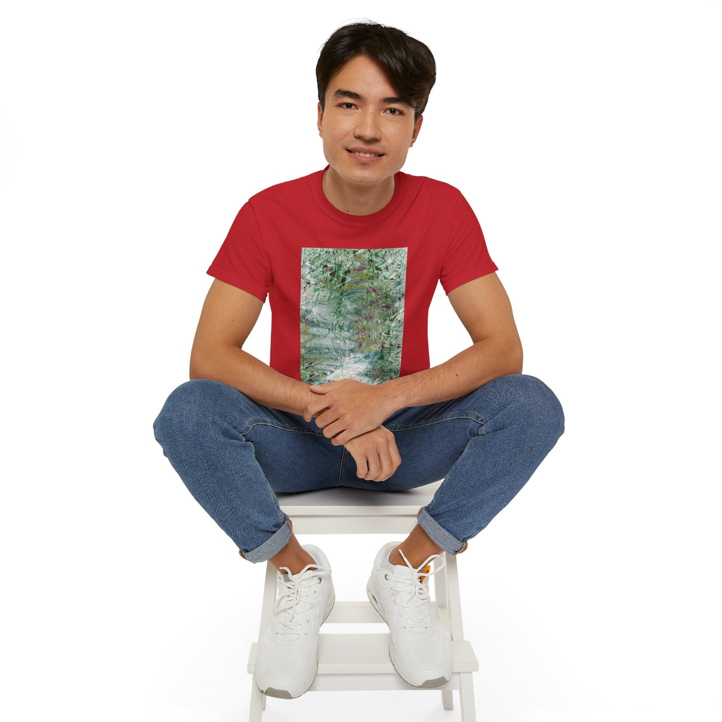 Unisex Ultra Cotton Tee - Love Light Fractals No.7