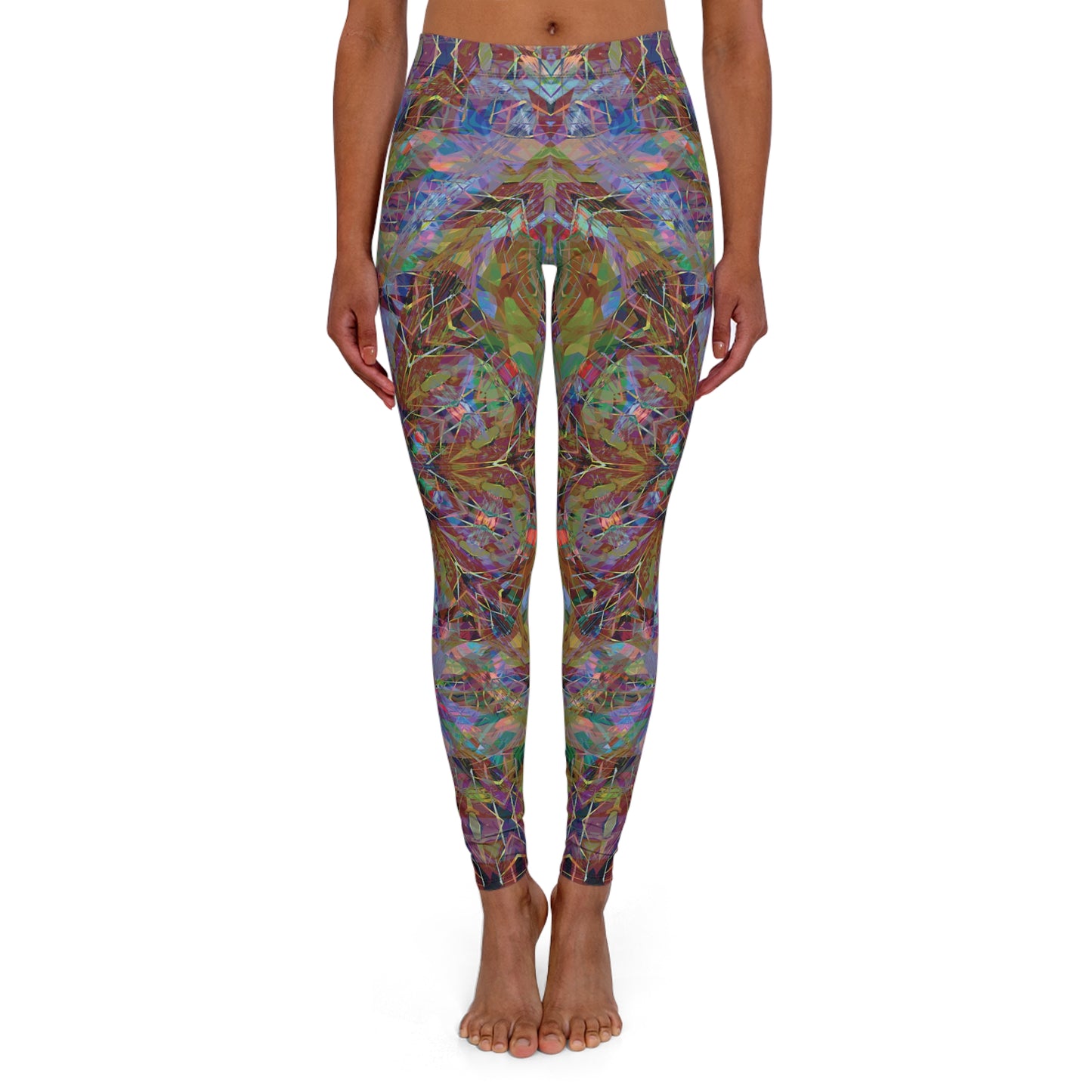 Spandex Leggings - Mandala Series No.14