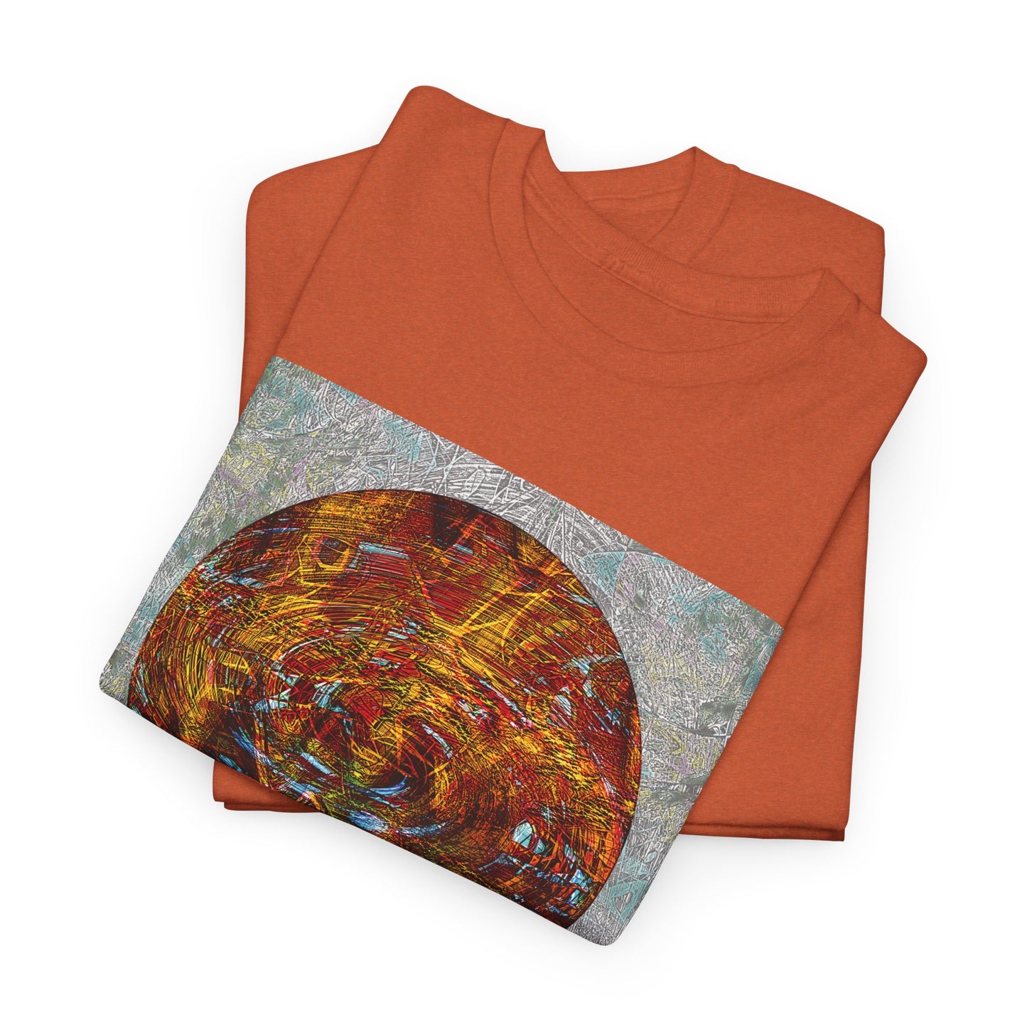 Unisex Heavy Cotton Tee - DMT Spheres No.1