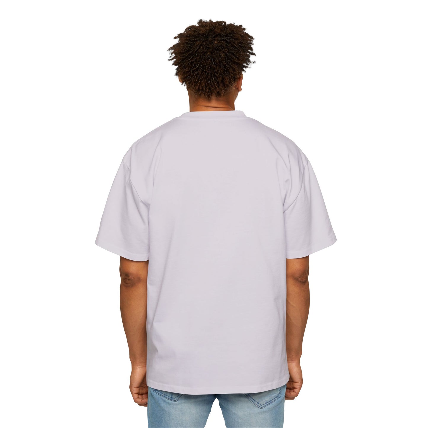 Men's Heavy Oversized Tee - Eye Plants No.2