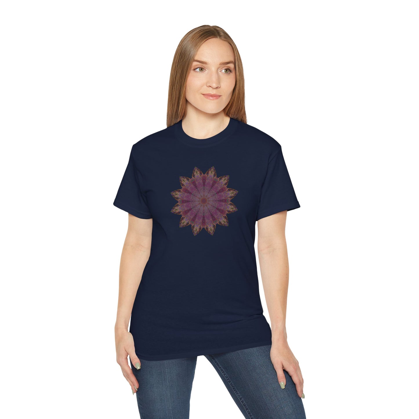 Unisex Ultra Cotton Tee - Love Light Mandalas No.6