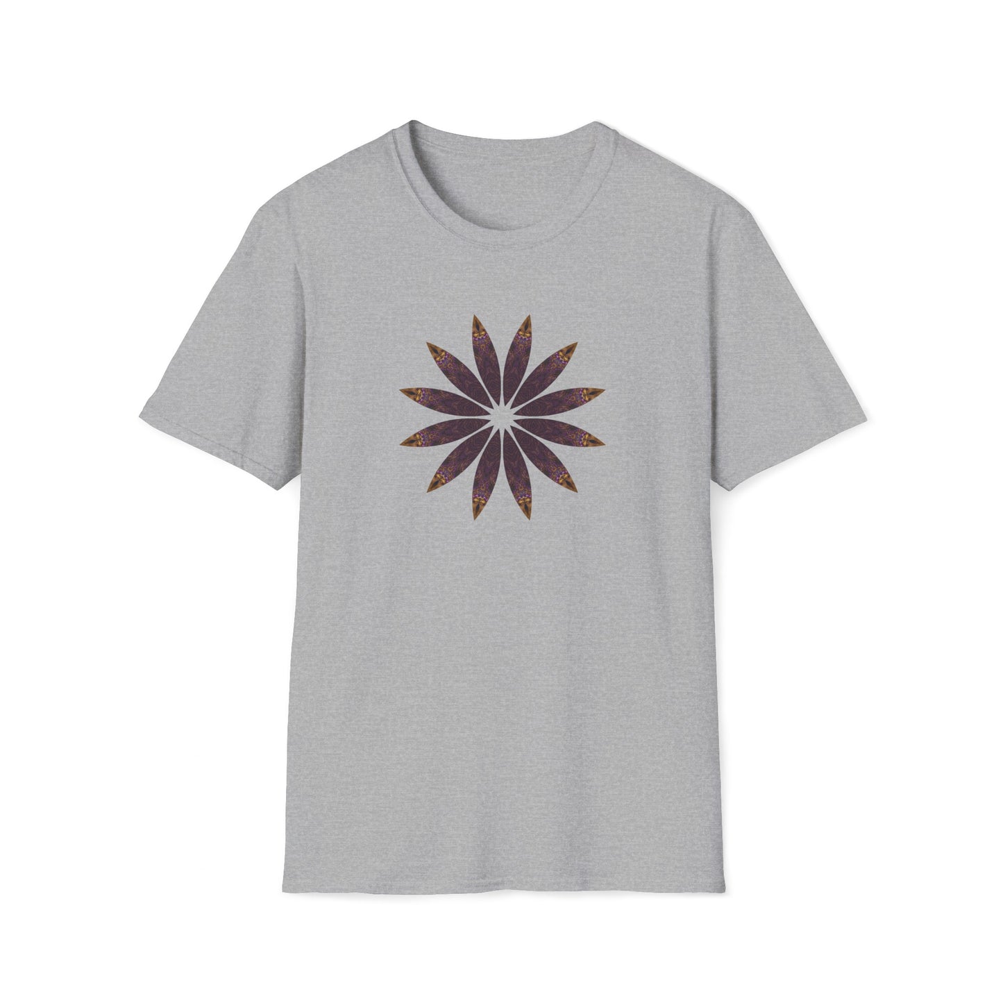 Unisex Softstyle T-Shirt - Love Light Mandalas No.2
