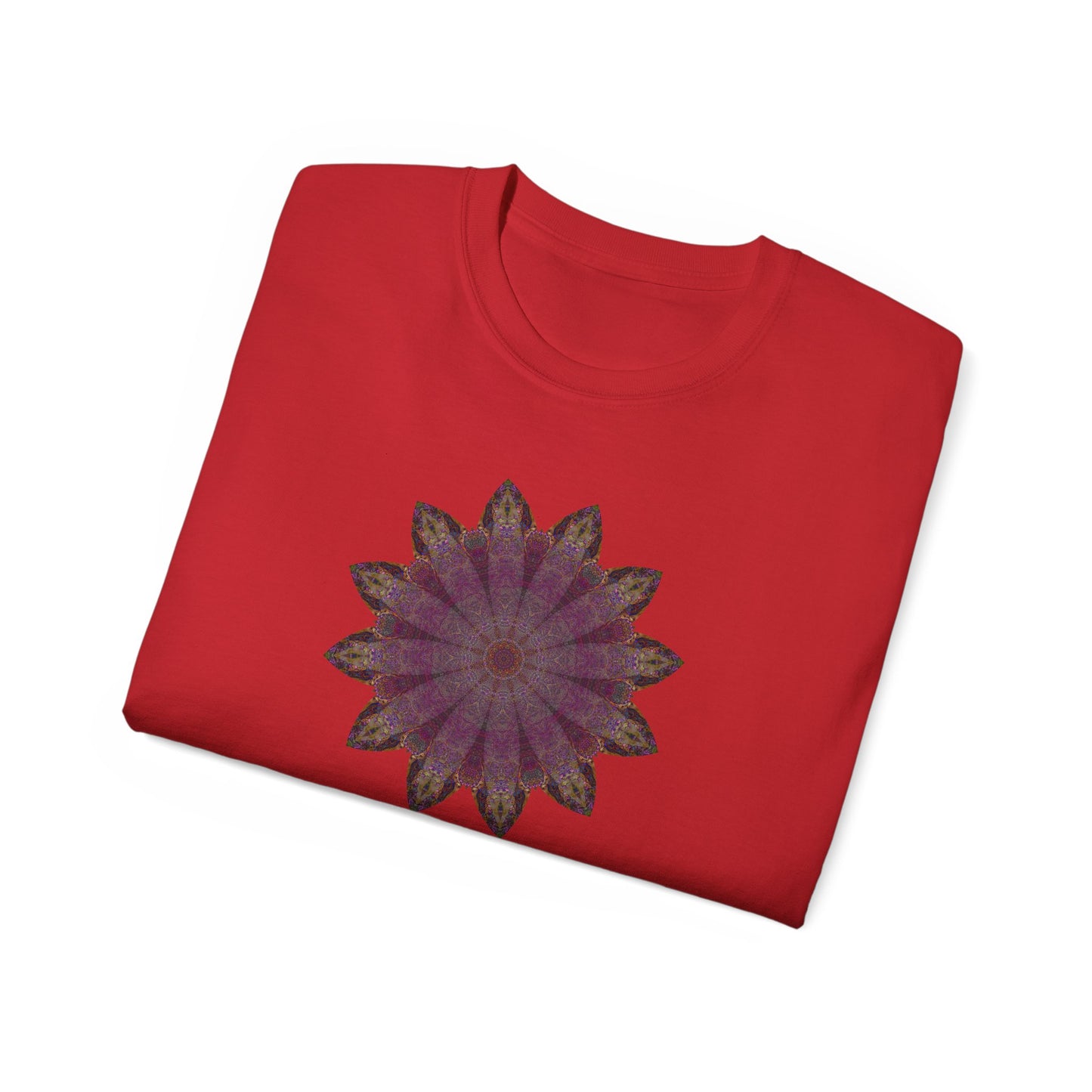 Unisex Ultra Cotton Tee - Love Light Mandalas No.6